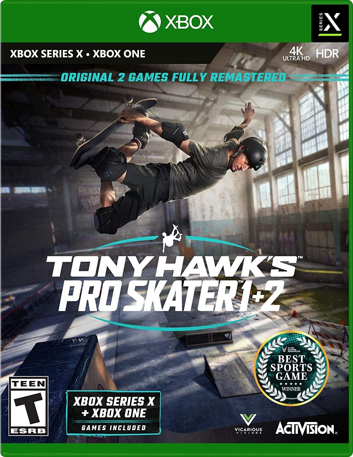Tony Hawk Pro Skater 1+2 - Xbox Series X Standard Edition 北米版 Xbox Series X エックスボックス 海外版ソフト