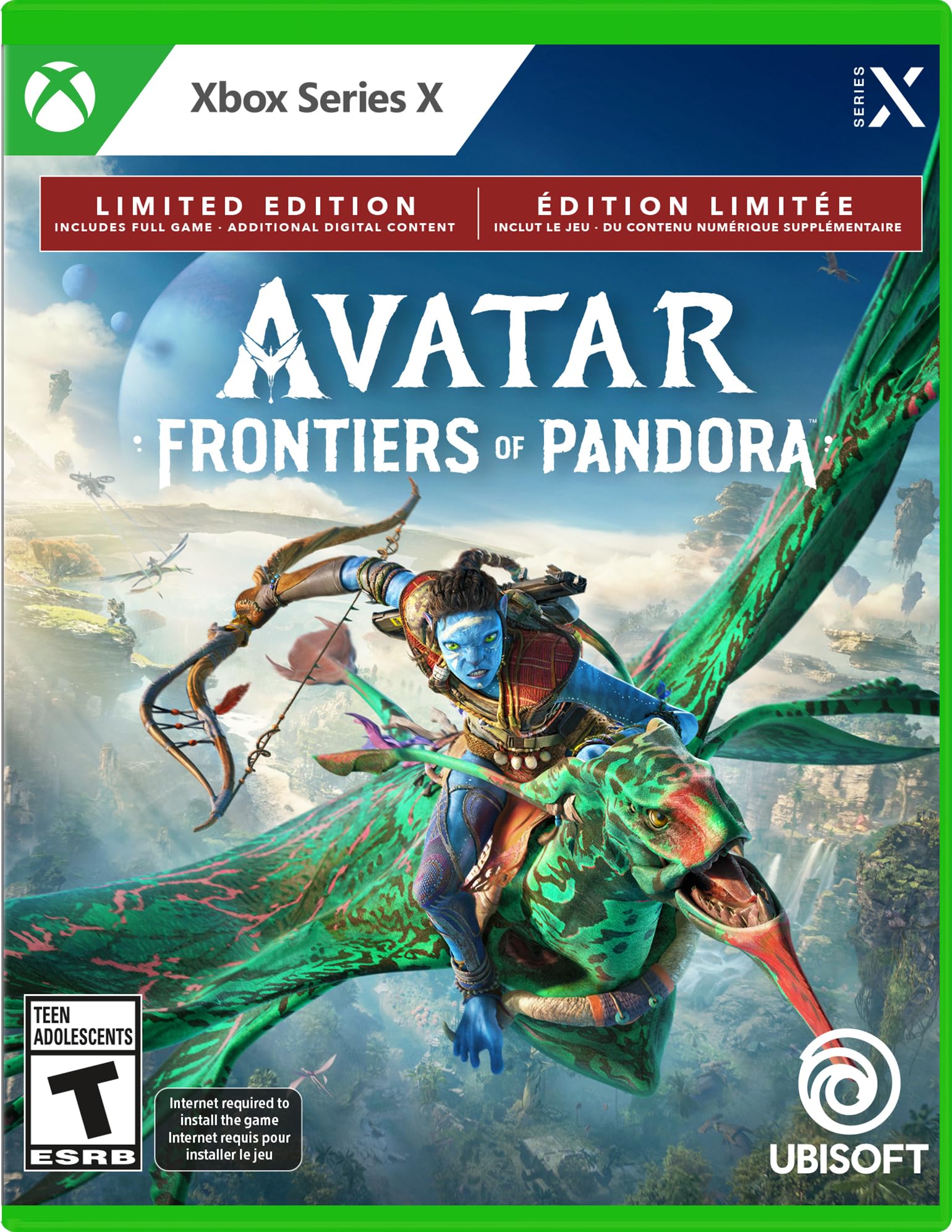 Avatar: Frontiers of Pandora - Limited Edition, Xbox Series X 北米版 Xbox Series X エックスボックス 海外版ソフト