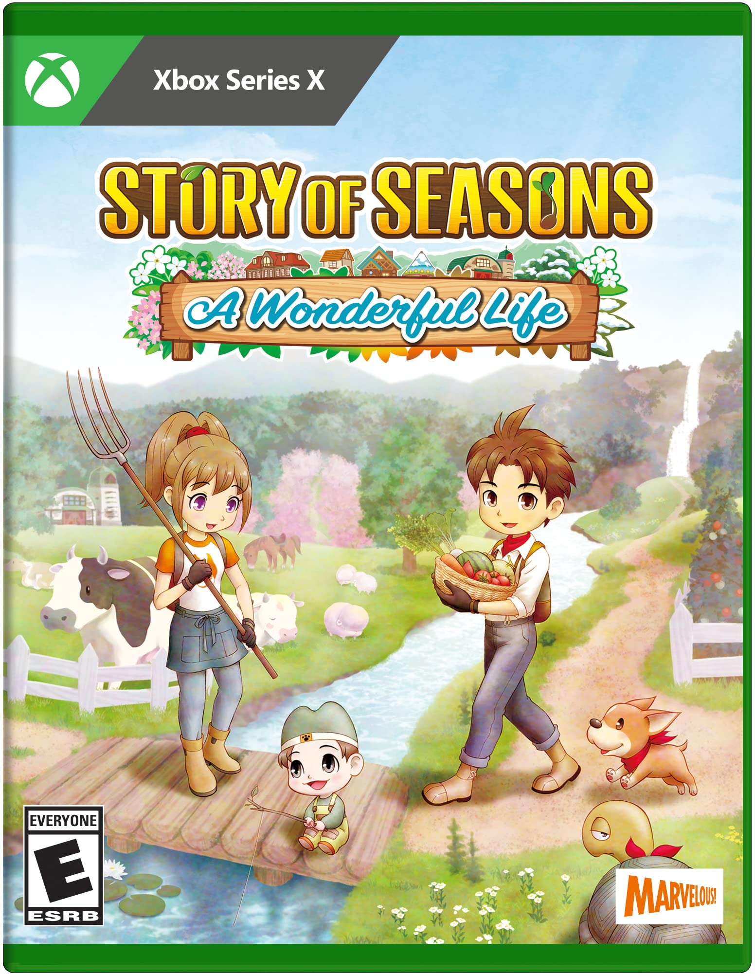 Story of Seasons: A Wonderful Life - Xbox Series X 北米版 Xbox Series X エックスボックス 海外版ソフト