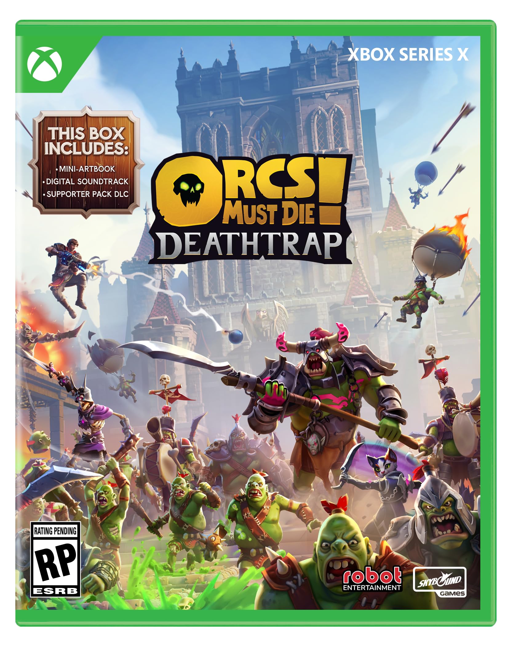 Orcs Must Die! Deathtrap - Xbox Series X 北米版 Xbox Series X エックスボックス 海外版ソフト
