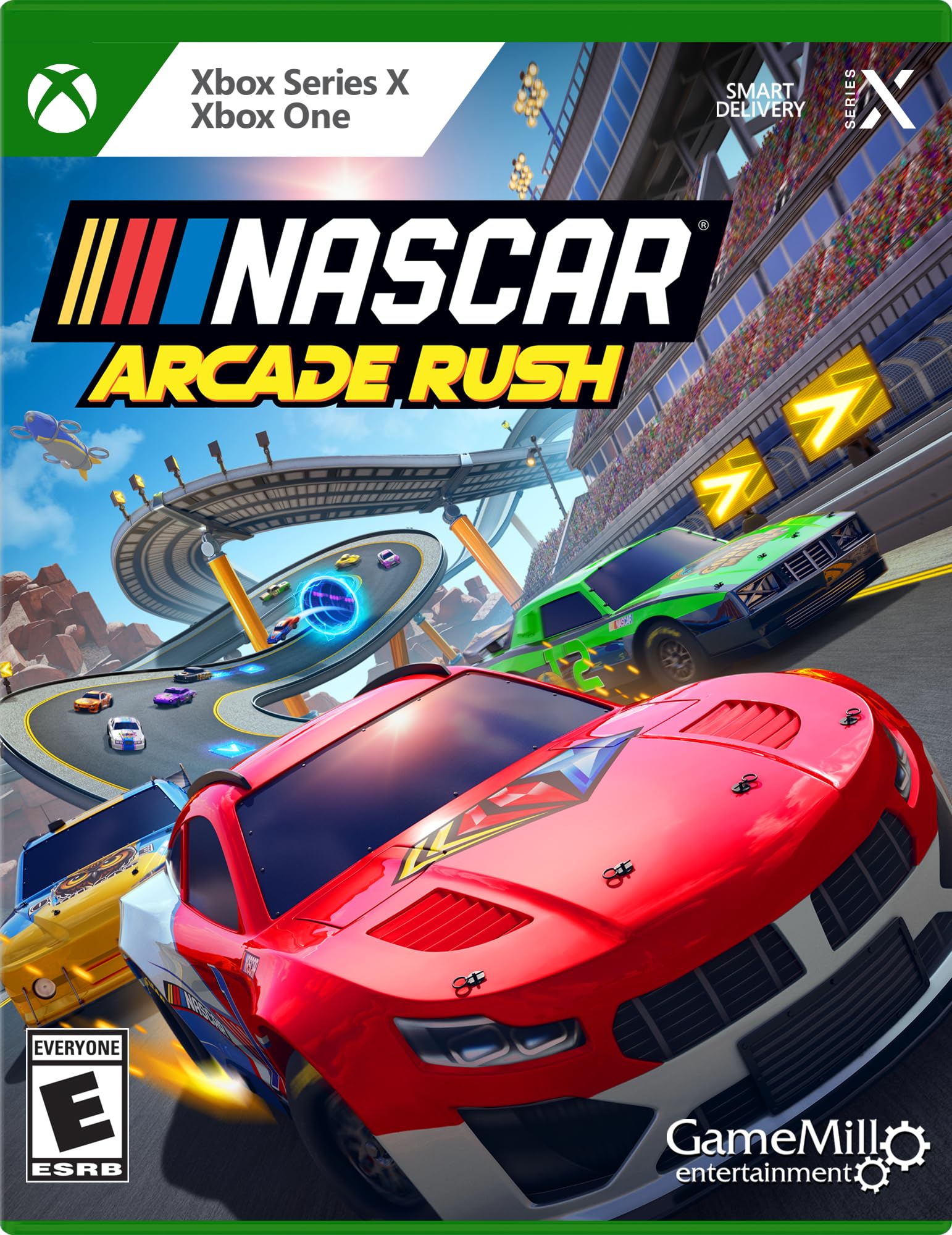 NASCAR Arcade Rush - Xbox Series X 北米版 Xbox Series X エックスボックス 海外版ソフト