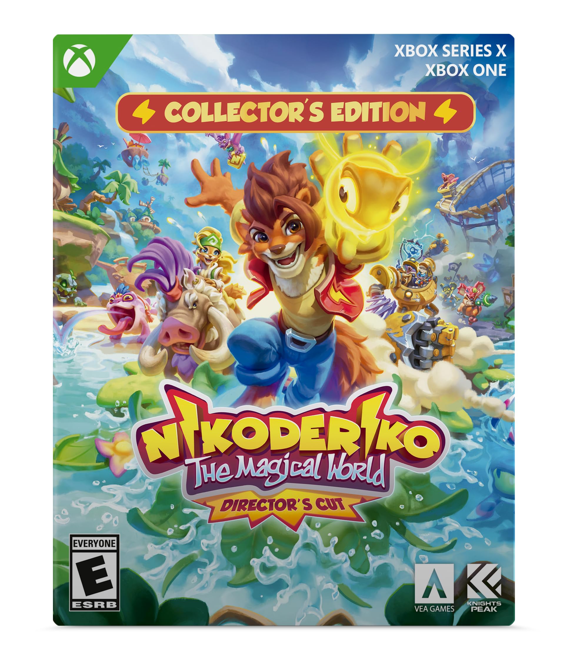 Nikoderiko The Magical World - Director's Cut Collector's Edition - Xbox Series X 北米版 Xbox Series X エックスボックス 海外版ソフト