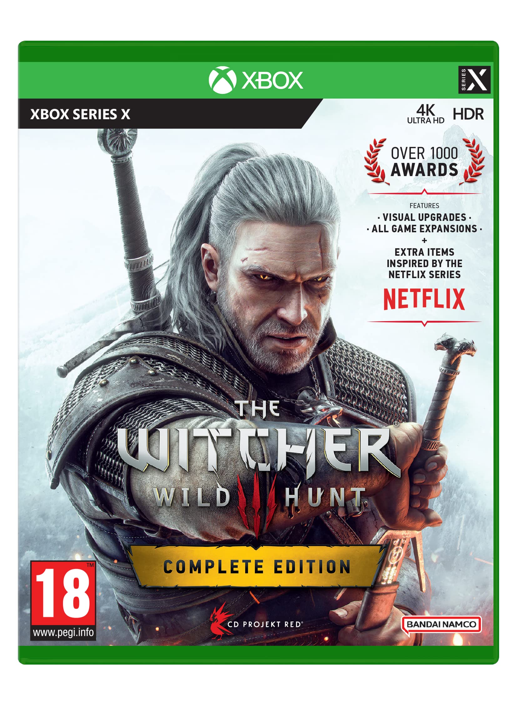 The Witcher 3: Wild Hunt Complete Edition (Xbox Series X) 北米版 Xbox Series X エックスボックス 海外版ソフト