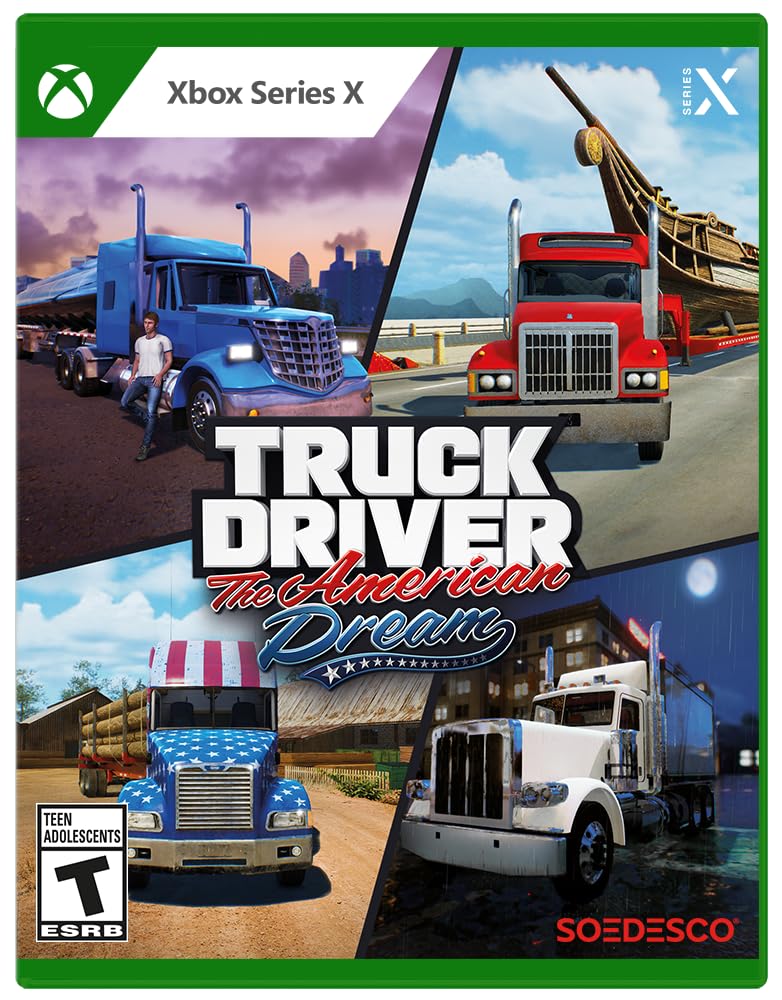 Truck Driver: The American Dream - Xbox Series X 北米版 Xbox Series X エックスボックス 海外版ソフト
