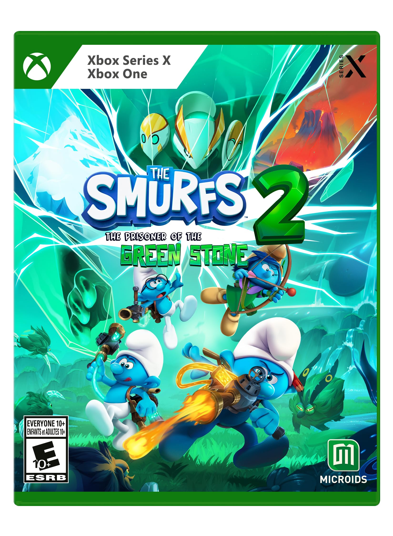 The Smurfs 2: Prisoner of the Green Stone (XSX|XB1) 北米版 Xbox Series X エックスボックス 海外版ソフト