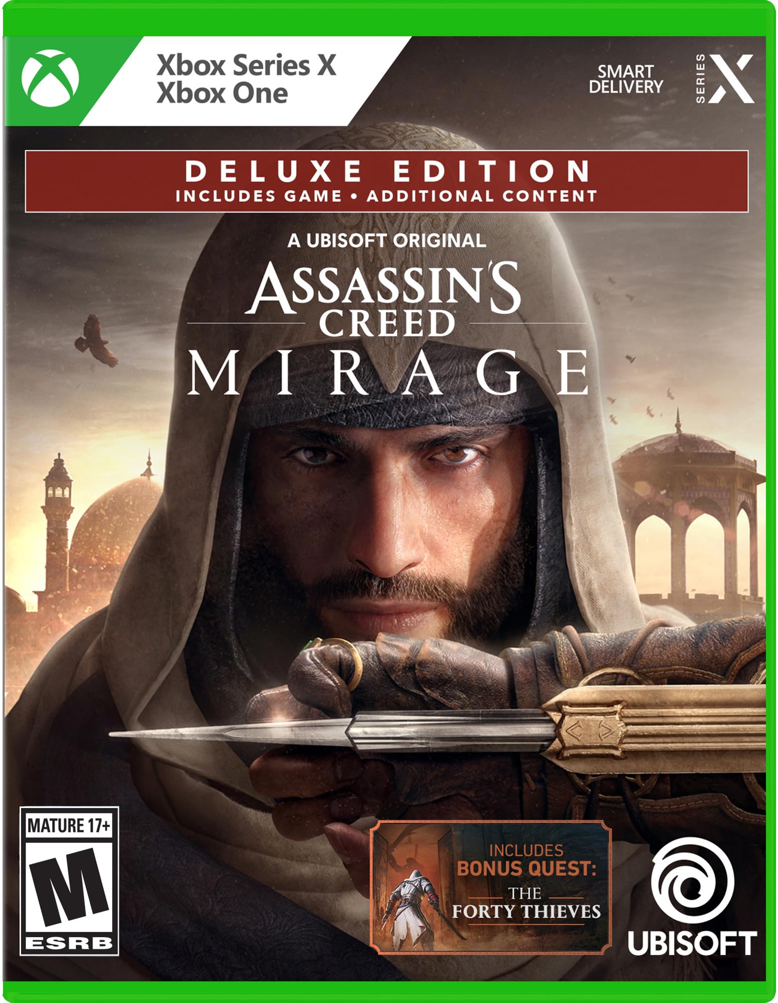 ASSASSIN'S CREED MIRAGE - DELUXE EDITION, XBOX SERIES X 北米版 Xbox Series X エックスボックス 海外版ソフト