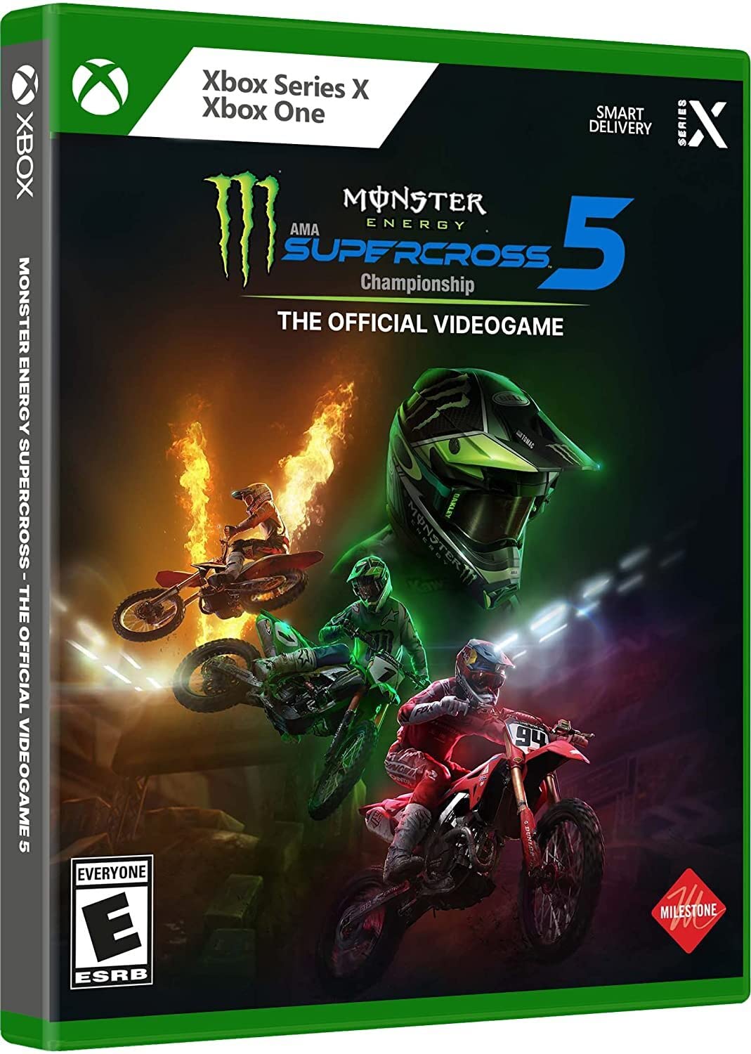 Monster Energy Supercross 5 - Xbox Series X 北米版 Xbox Series X エックスボックス 海外版ソフト