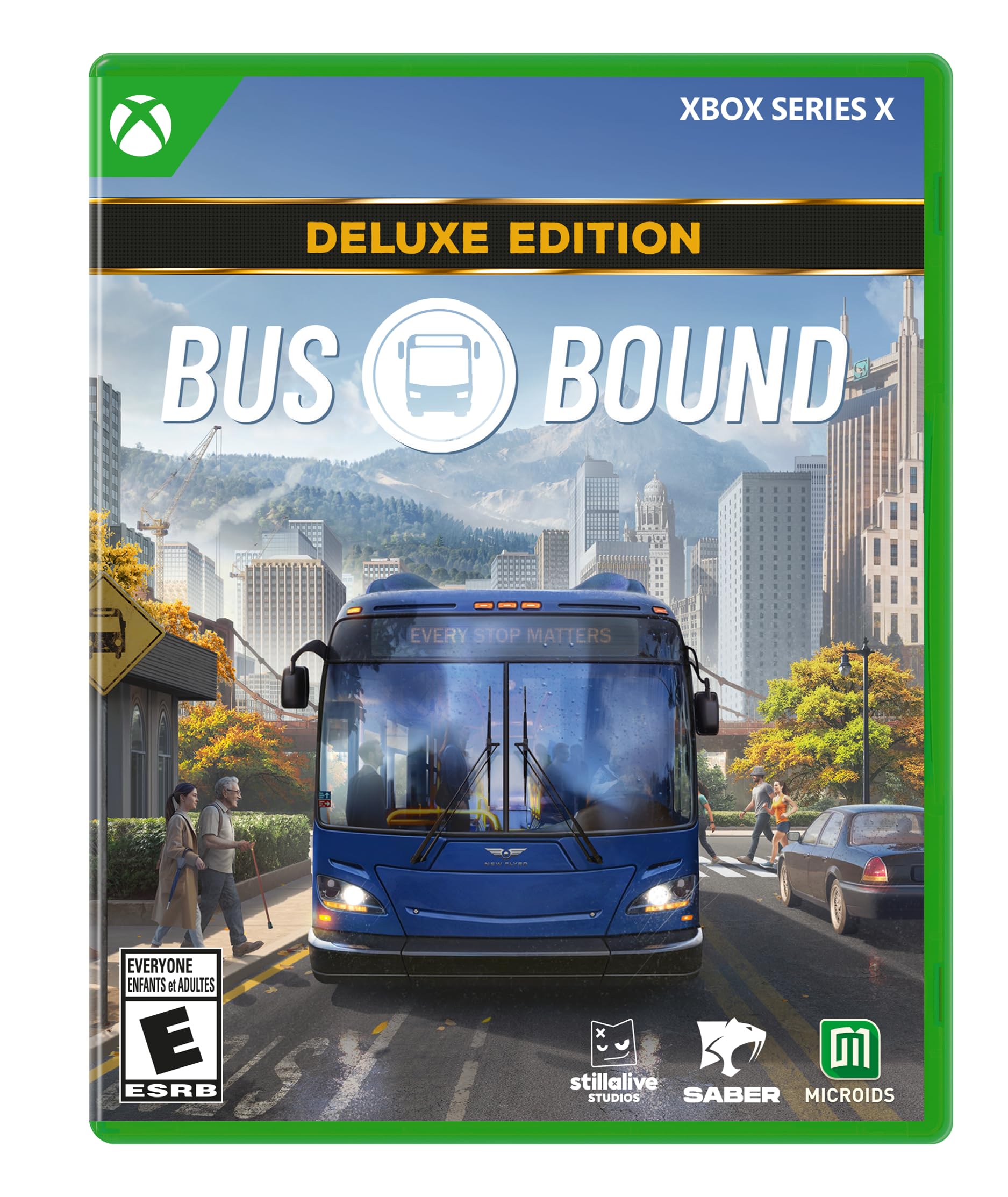 Bus Bound: Deluxe Edition - Xbox Series X 北米版 Xbox Series X エックスボックス 海外版ソフト