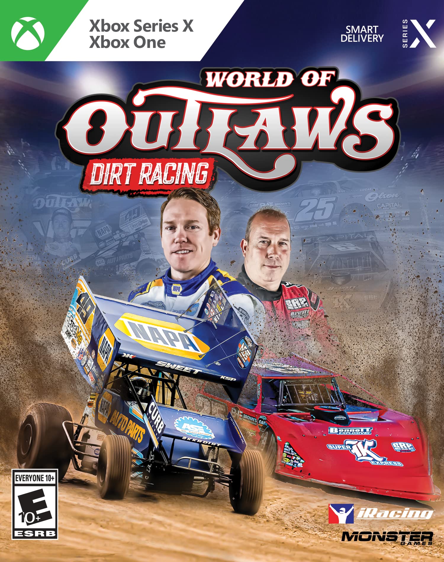 World of Outlaws Dirt Racing - Standard Edition XBOX Series X 北米版 Xbox Series X エックスボックス 海外版ソフト