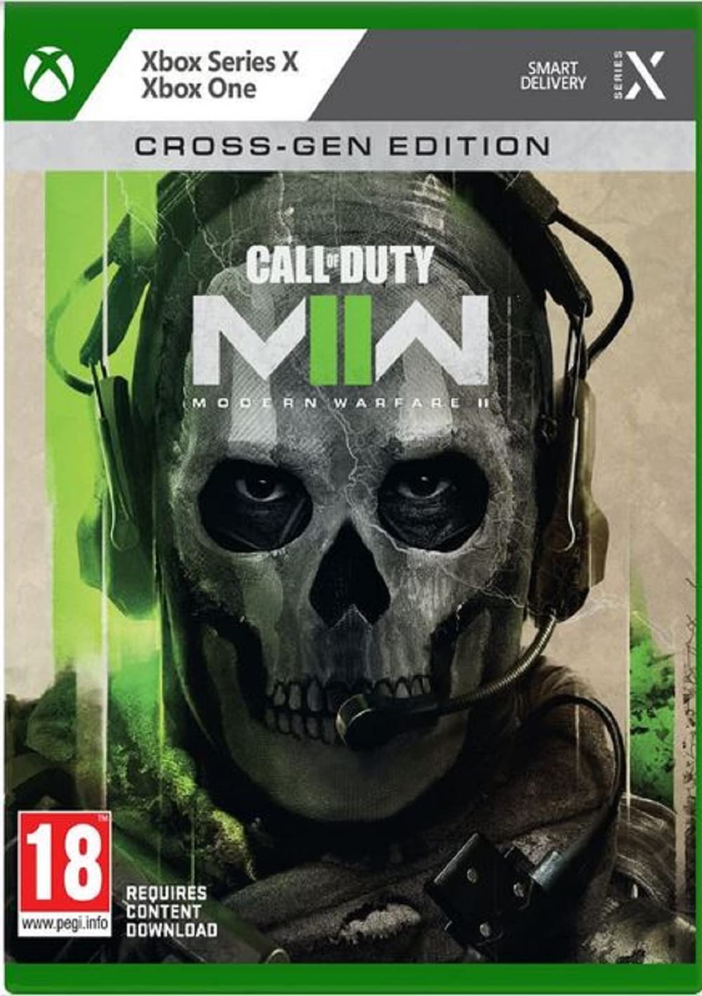 PRODUCT DETAILS 【商品情報】・商品名：Call of Duty: Modern Warfare II - Xbox One/Xbox Series X・対応機種：Xbox Series X・仕様：北米版・言語：英語【コンディション】・新品・海外直輸入品です。・パッケージに輸送によるスレ・小傷がある場合があります。 ■ 日本国内のXbox本体でプレイいただけます Xbox Series X のディスクはリージョンフリーのため、北米版のソフトも日本国内で購入された本体でそのままプレイいただけます。対応本体：Xbox Series X ■ 北米版ゲームについてのご注意（必ずお読みください） ・ゲーム内の表示および音声は英語です。日本語には対応しておりません。・Xbox Series S はディスクドライブを搭載していないため、本商品はプレイできません。・追加コンテンツ（DLC）やオンライン機能のご利用には、北米（海外）のMicrosoftアカウントが必要となる場合があります。・パッケージ・取扱説明書はすべて英語表記です。・海外版であること、およびお手持ちの本体で使用できないことを理由とした返品・交換はお受けできません。 ■ ご注意 ・掲載画像は実物に近い色味になるよう調整しておりますが、ご利用の環境により差異が生じる場合があります。・複数店舗で在庫を共有しているため、ご注文後に在庫切れとなる場合がございます。・海外倉庫からのお取り寄せのため、発送までに数日〜2〜3週間程度かかる場合があります。 ■ 納期についてお届けの目安を必ずご確認ください。 ご注意 海外からの輸入品となります。海外輸送のため、外箱に軽微なスレ等がある場合がございますが、商品本体には影響ございません。 ※在庫状況は仕入先の在庫情報をもとに出来る限り正確に表示しておりますが、取寄せ商品のため、タイミングによりご注文後に欠品・キャンセルとなる場合がございます。