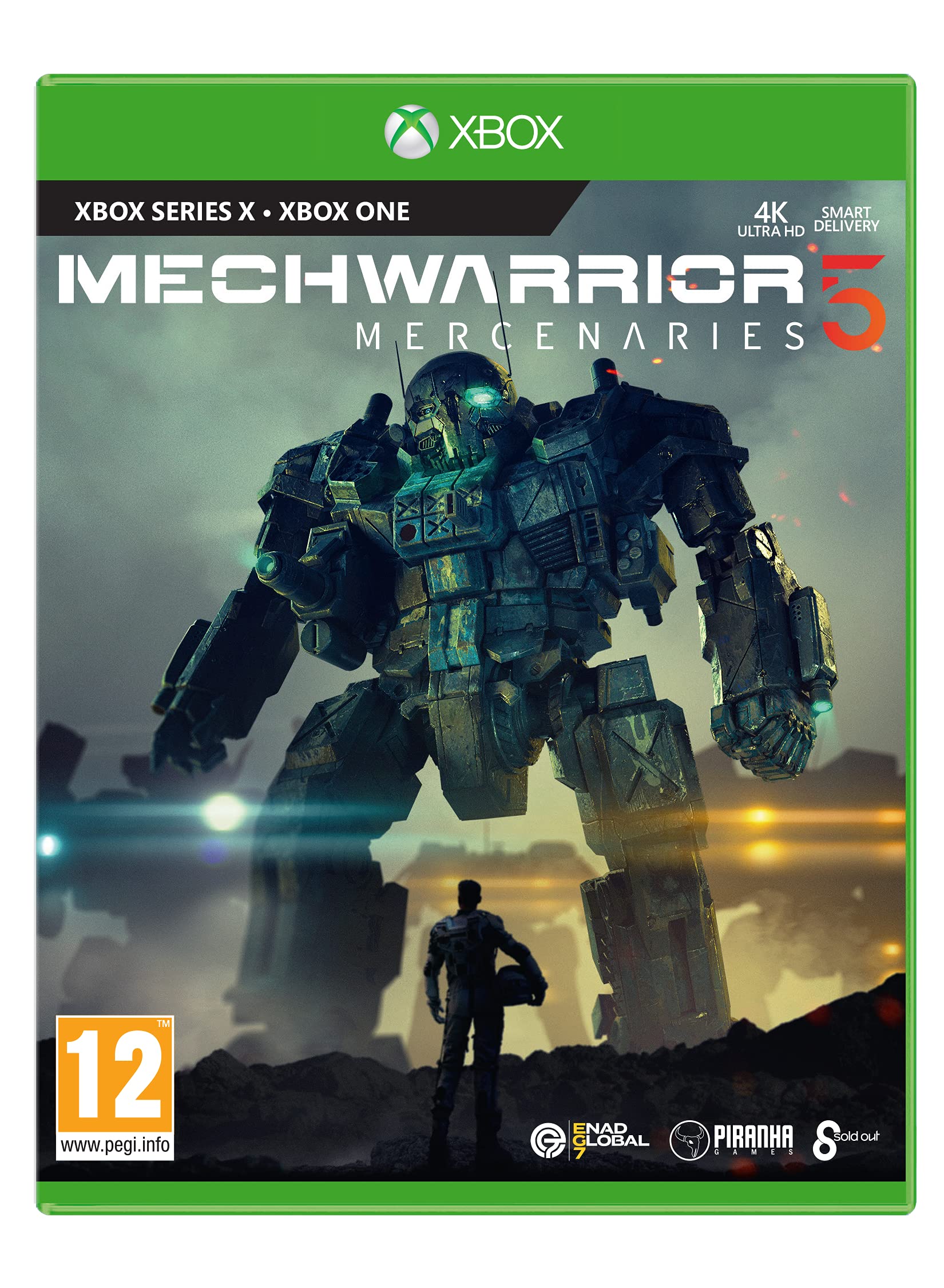 MechWarrior 5: Mercenaries (Xbox Series X) 北米版 Xbox Series X エックスボックス 海外版ソフト