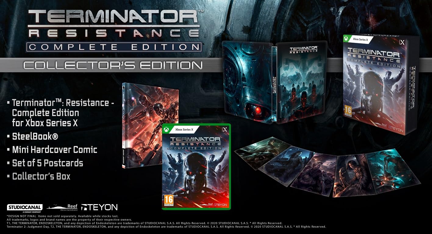Terminator: Resistance Complete Edition - Collector's Edition (Xbox Series X) 北米版 Xbox Series X エックスボックス 海外版ソフト