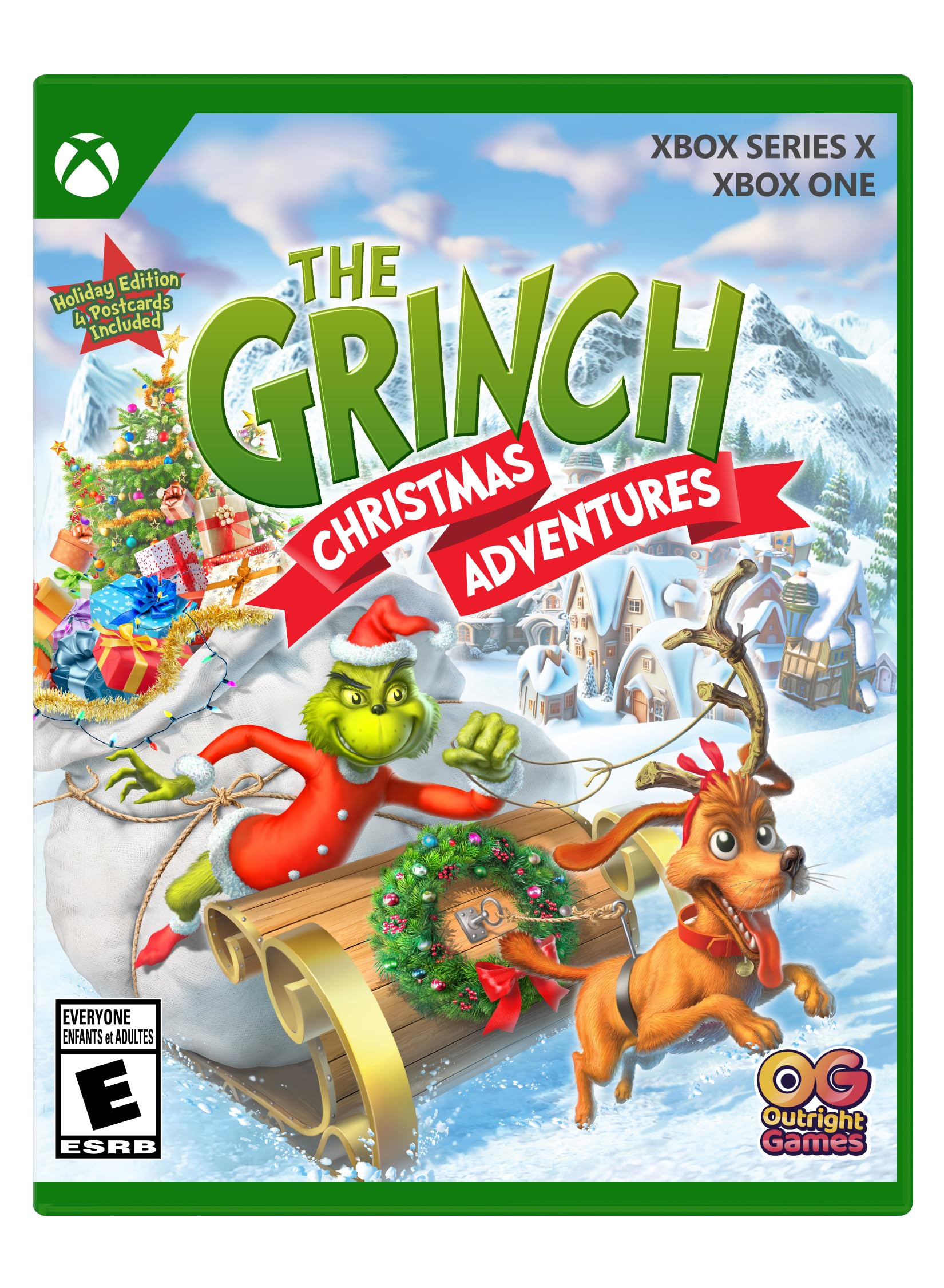 The Grinch Christmas Adventures - Xbox Series X/Xbox One 北米版 Xbox Series X エックスボックス 海外版ソフト