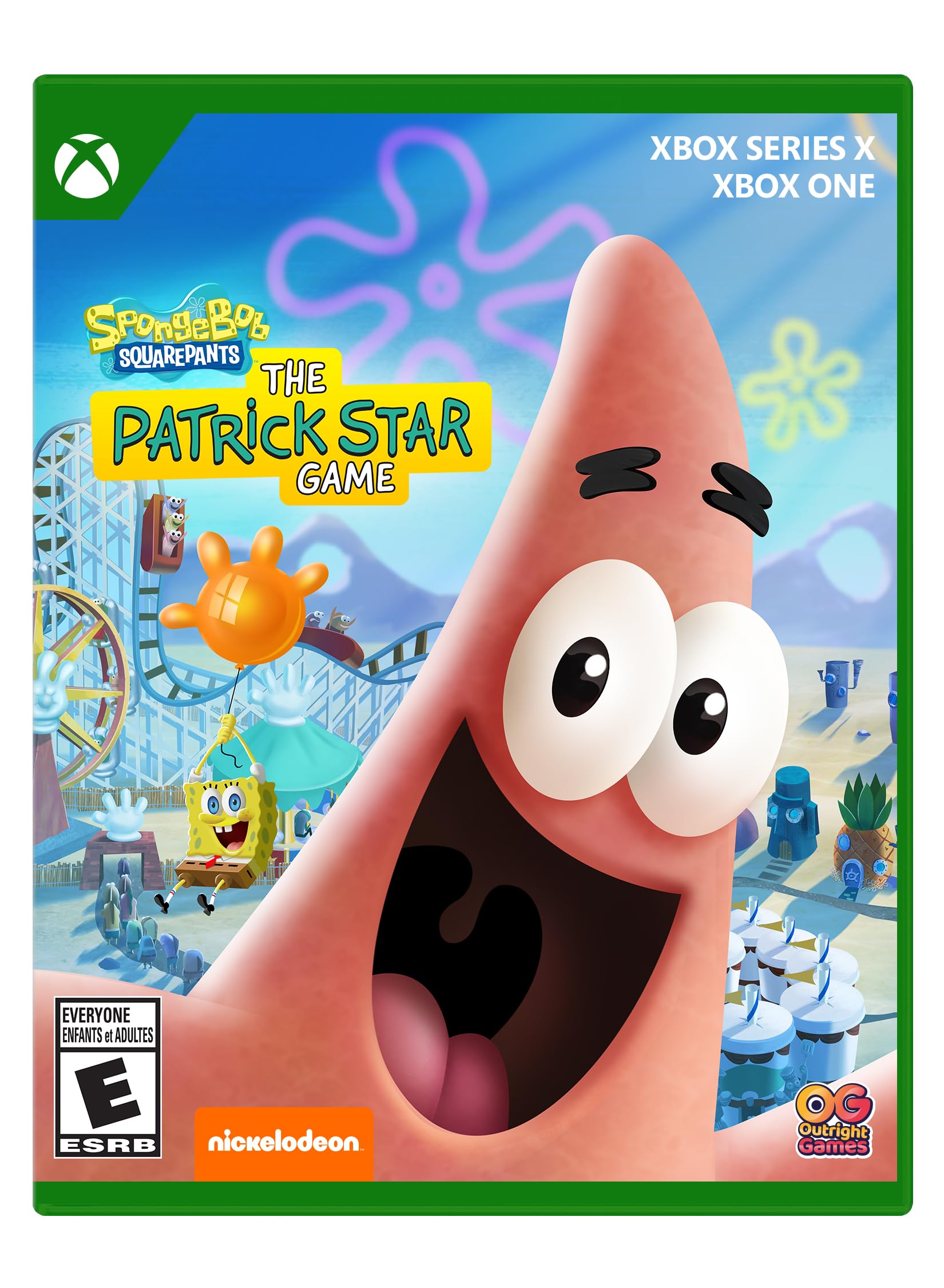 SpongeBob SquarePants - A Patrick Star Game - Xbox Series X/Xbox One 北米版 Xbox Series X エックスボックス 海外版ソフト