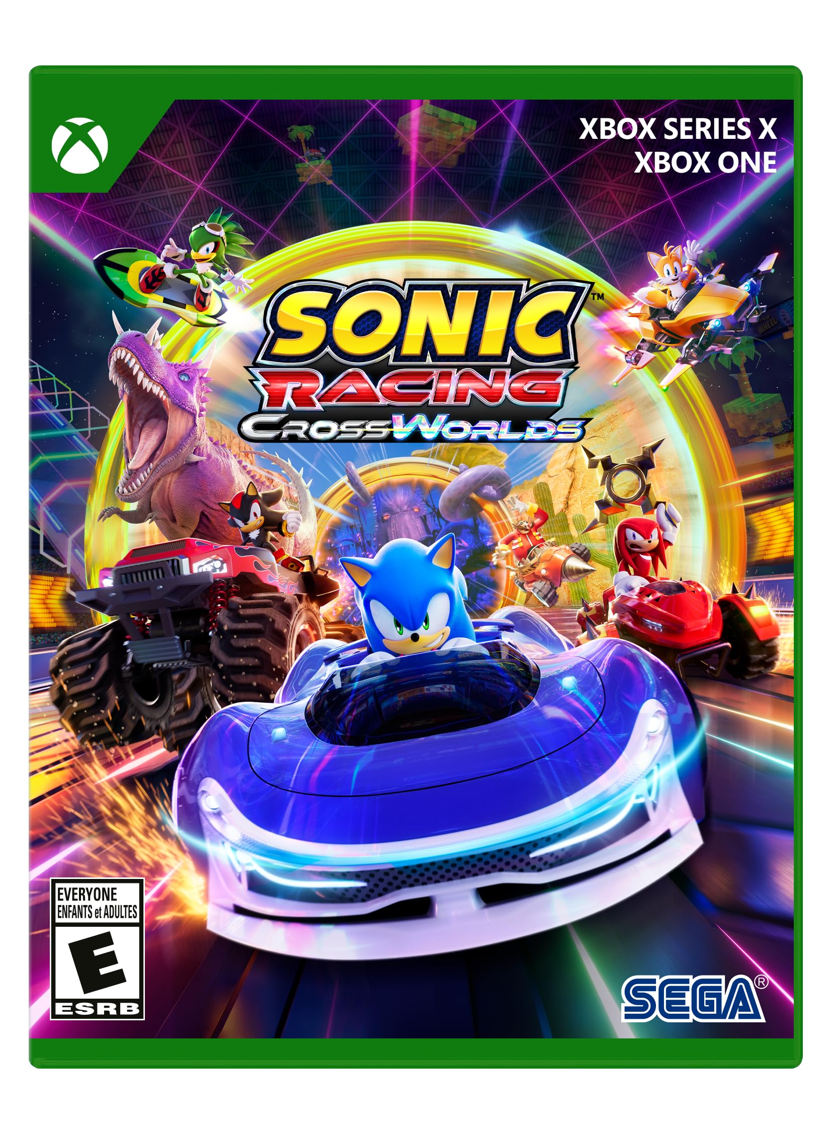 Sonic Racing: CrossWorlds Standard Edition - Xbox Series X 北米版 Xbox Series X エックスボックス 海外版ソフト