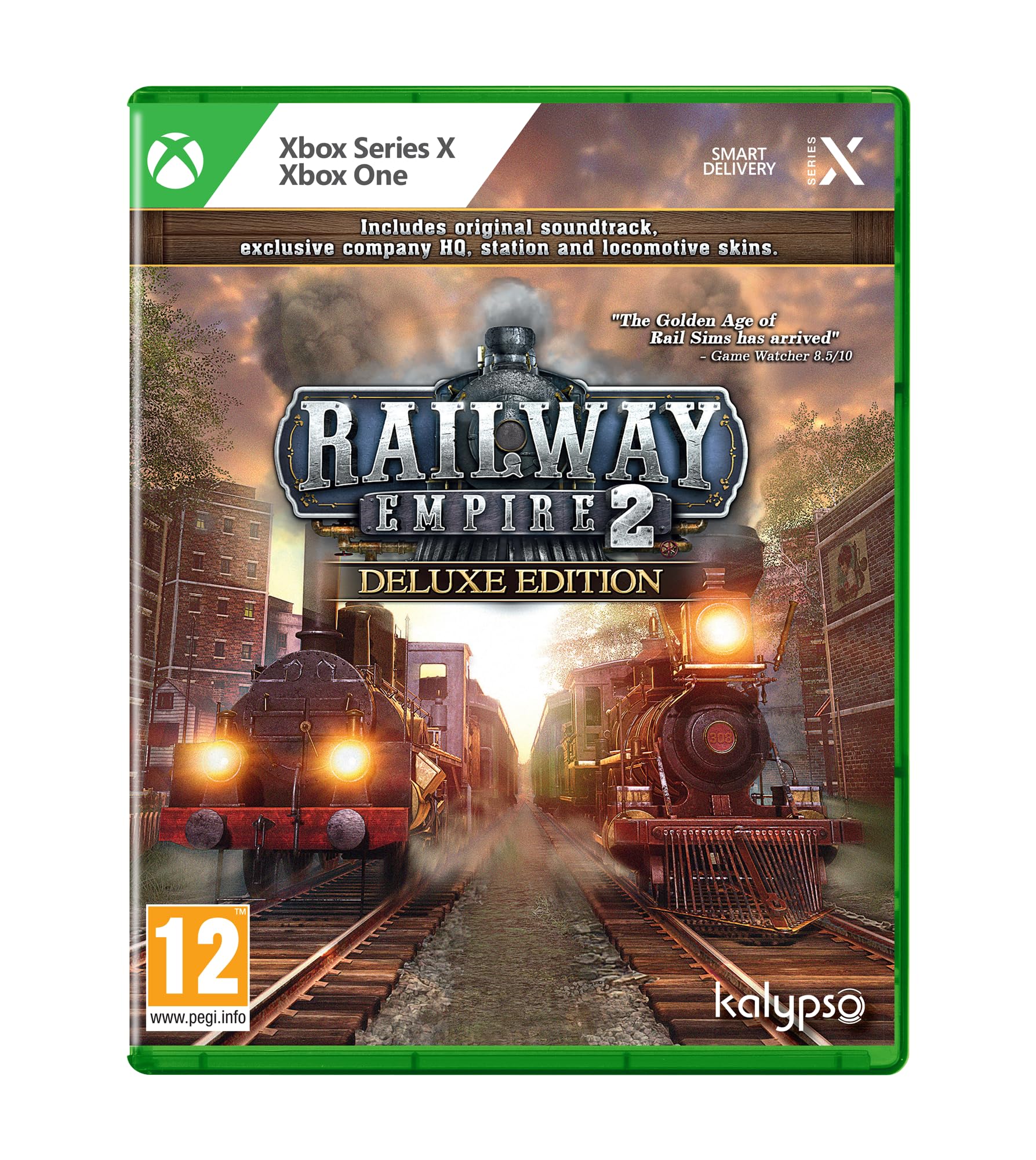 Railway Empire 2 - Deluxe Edition (Xbox Series X) 北米版 Xbox Series X エックスボックス 海外版ソフト