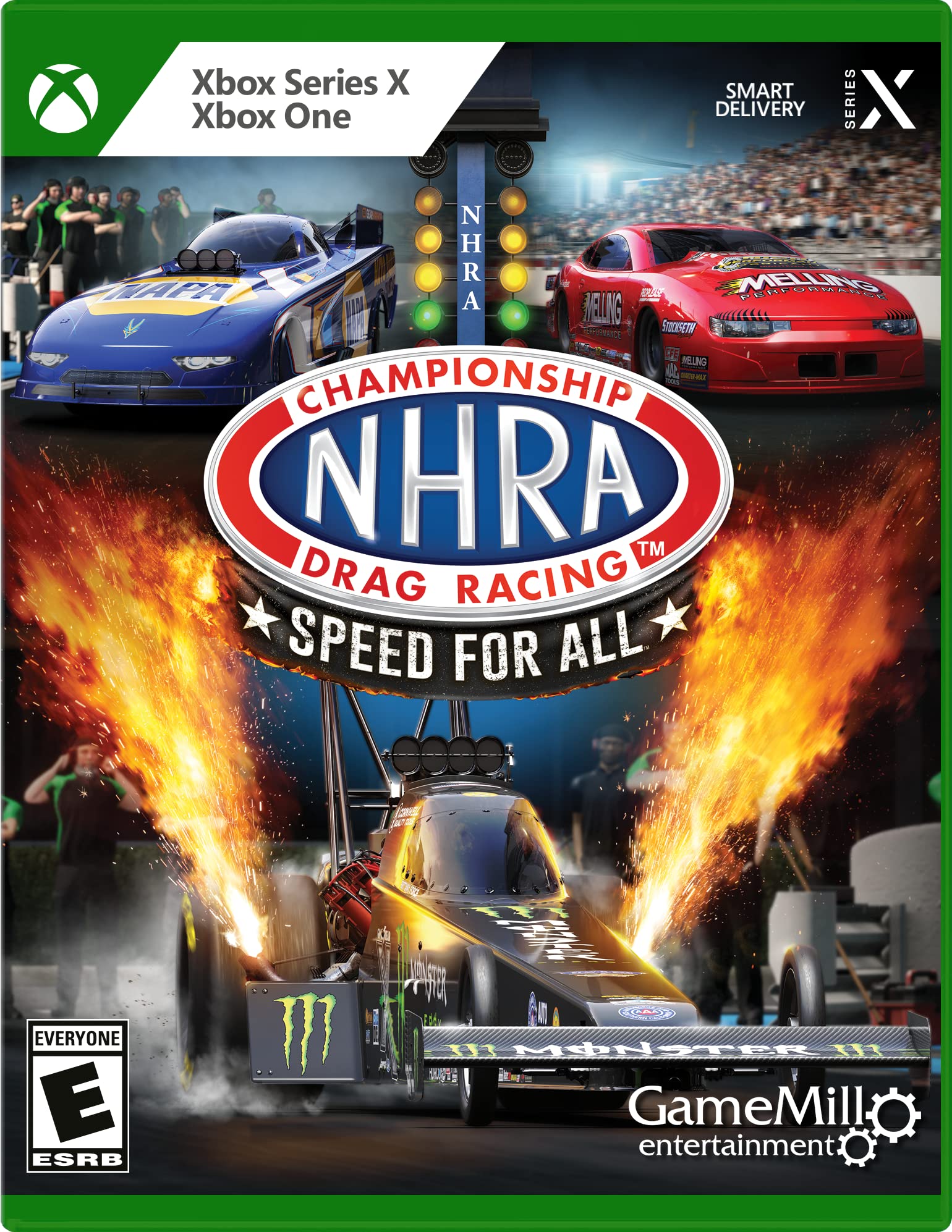 NHRA: Speed for All - Xbox Series X 北米版 Xbox Series X エックスボックス 海外版ソフト