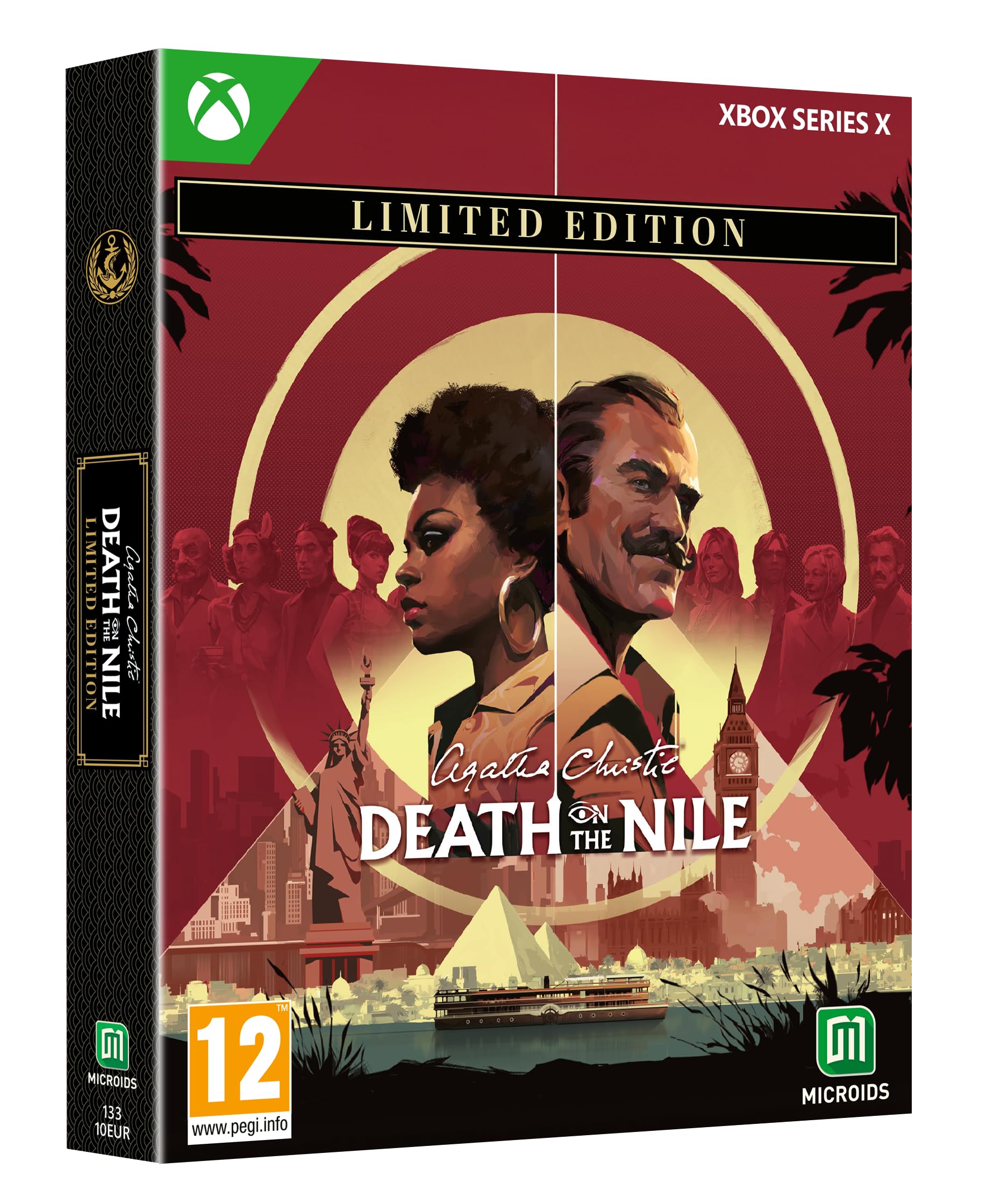 Agatha Christie - Death On The Nile - Limited Edition - Xbox 北米版 Xbox Series X エックスボックス 海外版ソフト