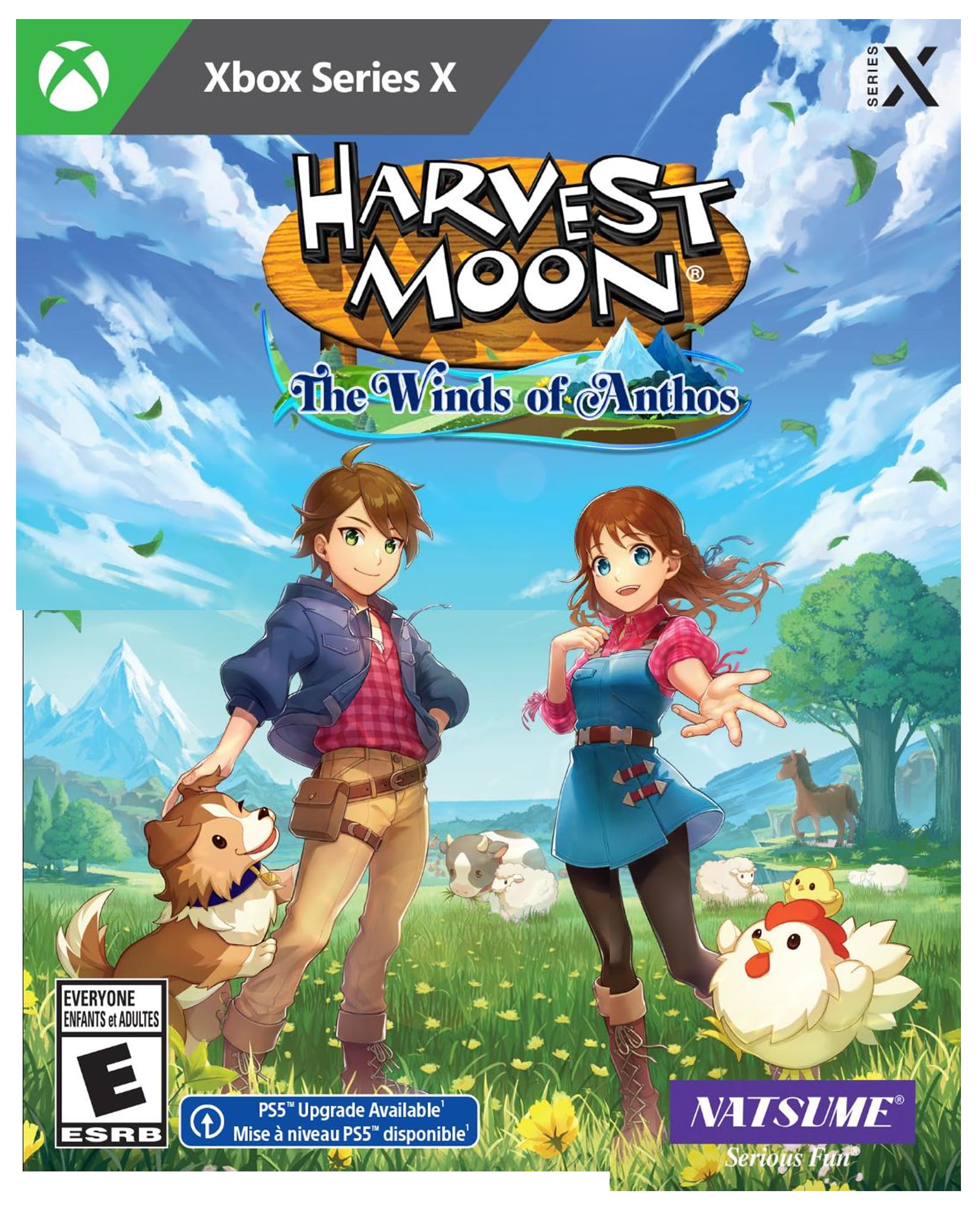 Harvest Moon: The Winds of Anthos for Microsoft Xbox Series X 北米版 Xbox Series X エックスボックス 海外版ソフト
