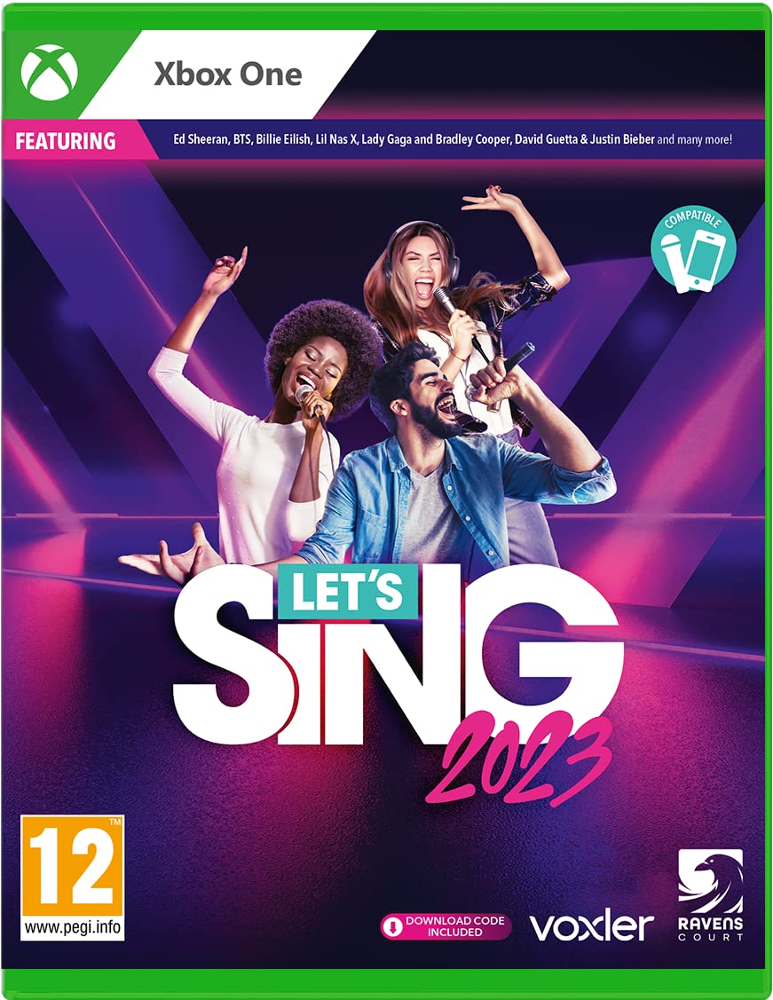 Let's Sing 2023 Xbox 北米版 Xbox Series X エックスボックス 海外版ソフト