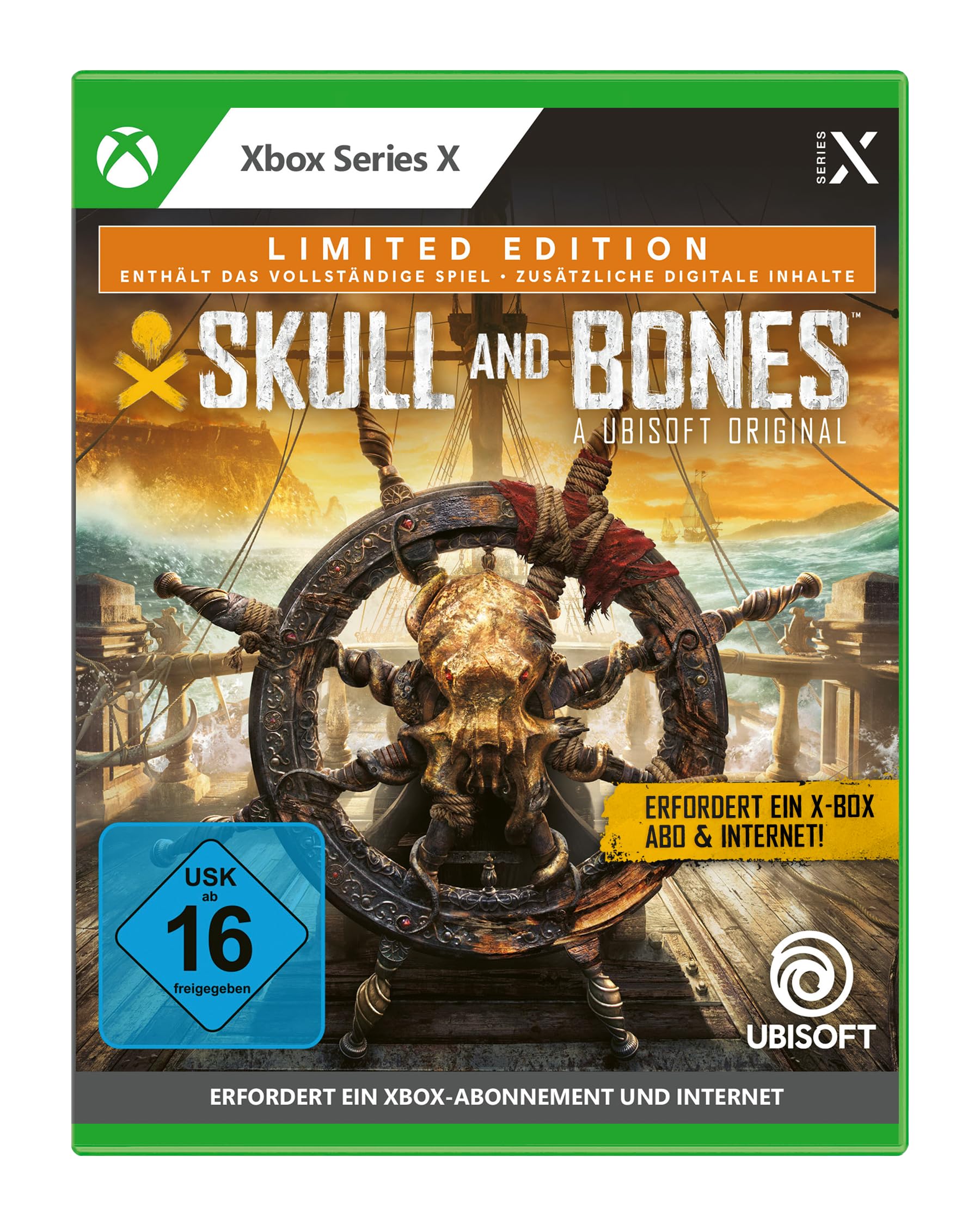 Ubisoft Skull and Bones Limited Edition - exklusiv bei Amazon - [Xbox Series X] 北米版 Xbox Series X エックスボックス 海外版ソフト