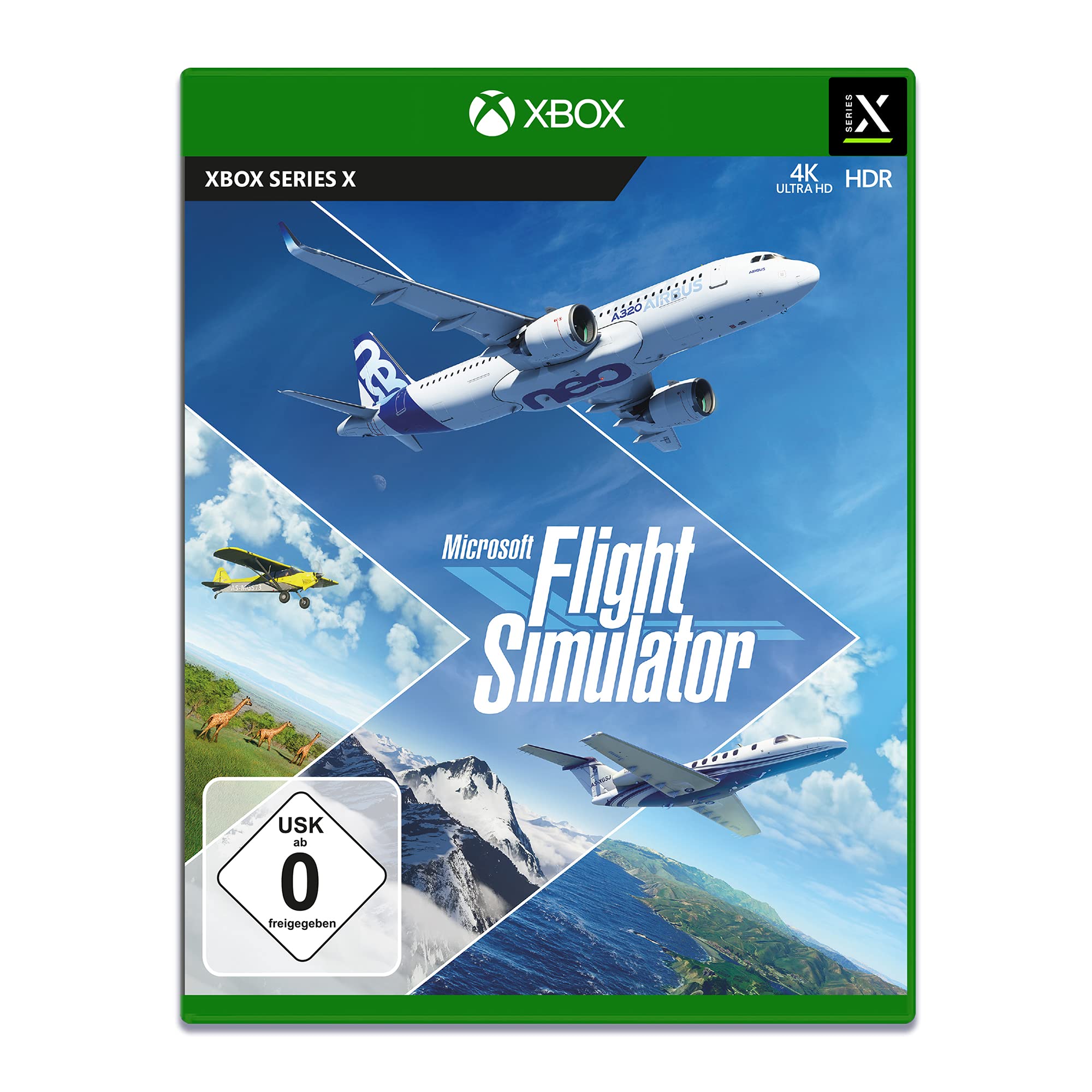 Microsoft Flight Simulator (Disc) - [Xbox Series X] 北米版 Xbox Series X エックスボックス 海外版ソフト