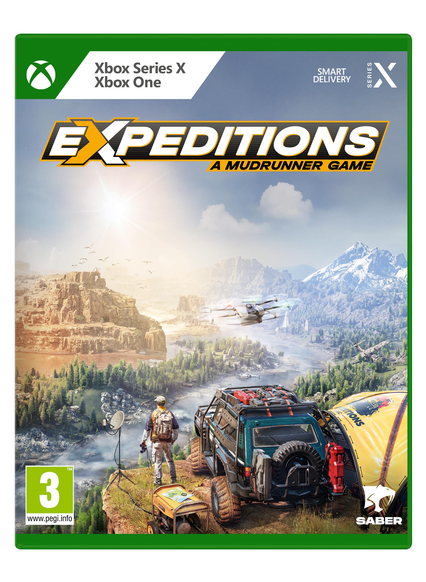 Expeditions: A MudRunner Game (Xbox Series X) 北米版 Xbox Series X エックスボックス 海外版ソフト