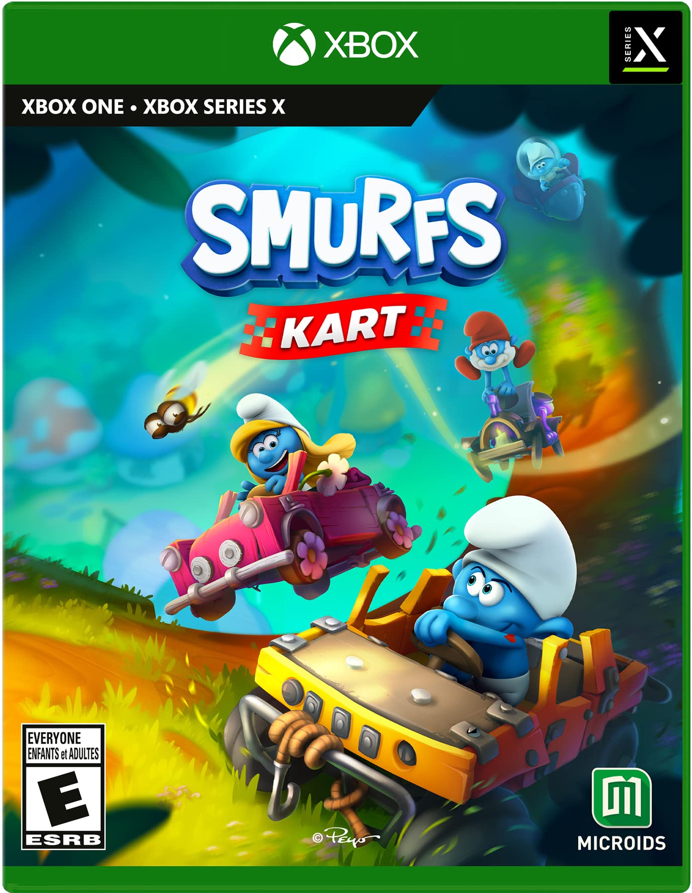 Smurfs Kart (XSX|XB1) 北米版 Xbox Series X エックスボックス 海外版ソフト