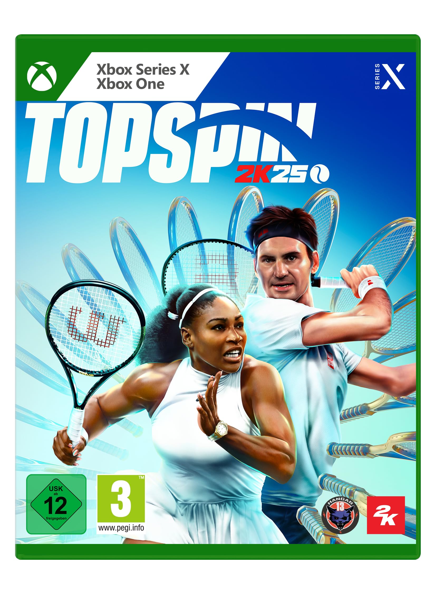 Top Spin 2K25 - USK & PEGI [Xbox One / Xbox Series X] 北米版 Xbox Series X エックスボックス 海外版ソフト