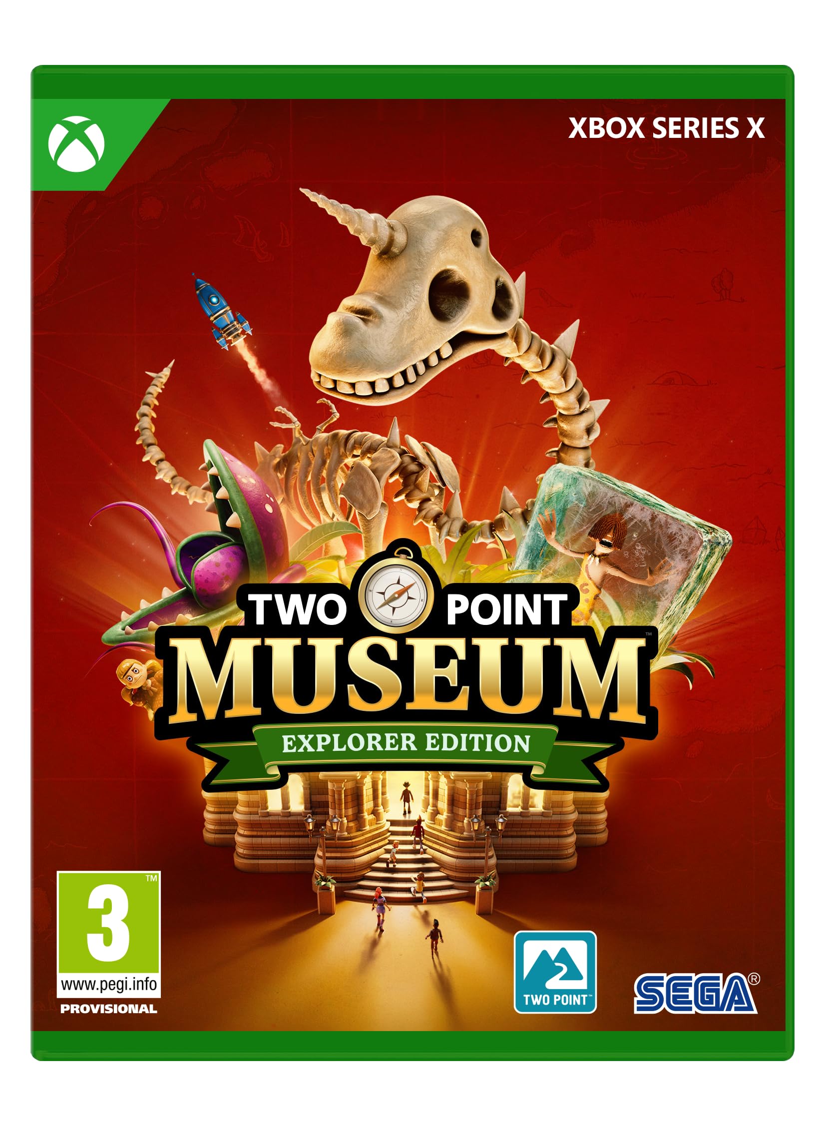 Two Point Museum - Explorer Edition (Xbox Series X) 北米版 Xbox Series X エックスボックス 海外版ソフト