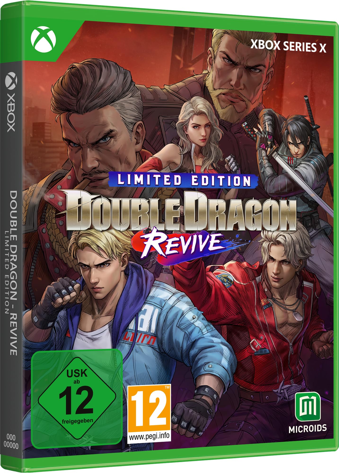 Double Dragon Revive - Limited Edition - Xbox 北米版 Xbox Series X エックスボックス 海外版ソフト