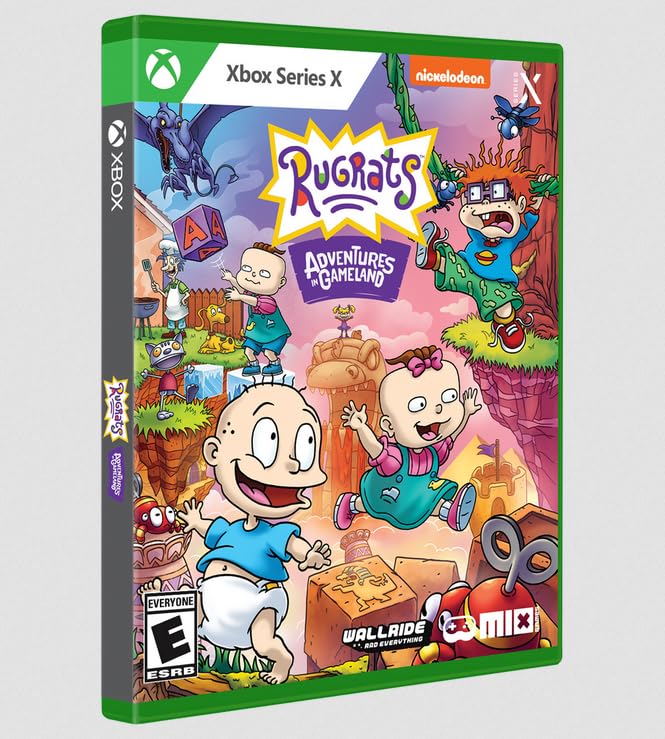 Rugrats: Adventures In Gameland - For Xbox Series X and Xbox One 北米版 Xbox Series X エックスボックス 海外版ソフト