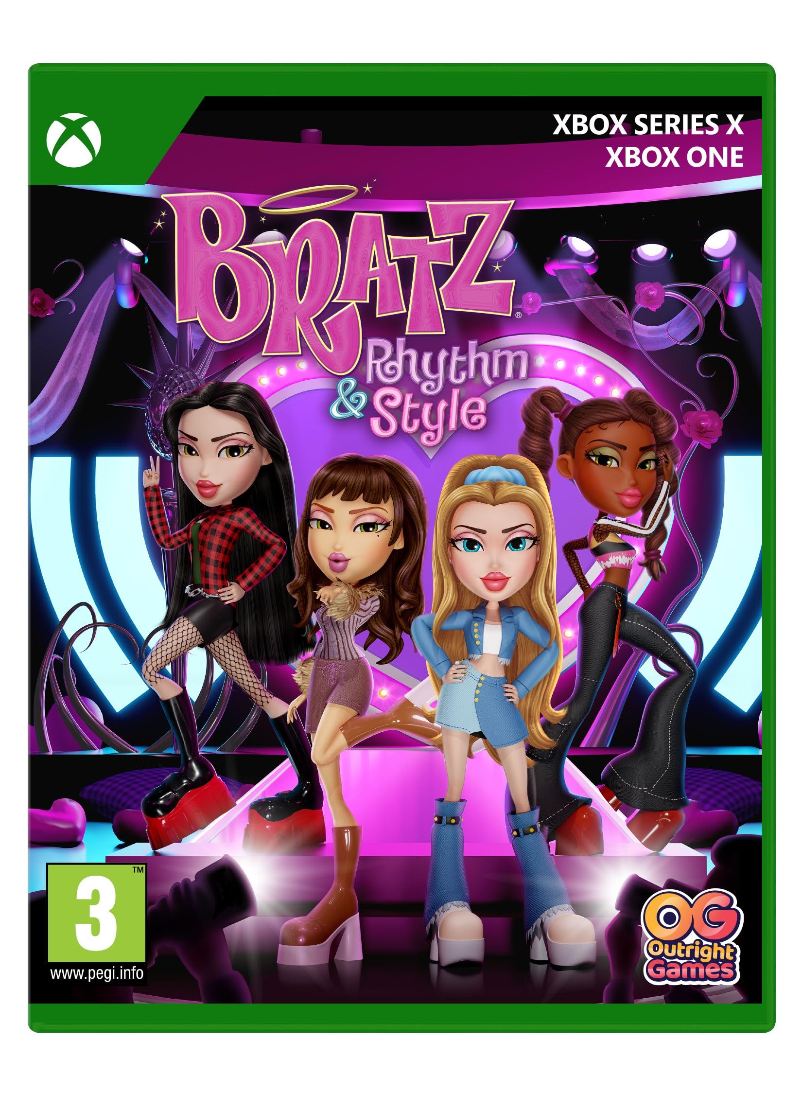BRATZ Rhythm & Style - Xbox (englische Version) 北米版 Xbox Series X エックスボックス 海外版ソフト