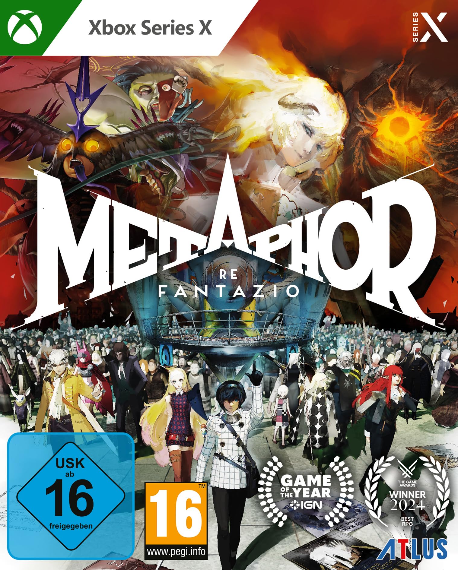 Atlus Metaphor: ReFantazio (Xbox Series X) 北米版 Xbox Series X エックスボックス 海外版ソフト
