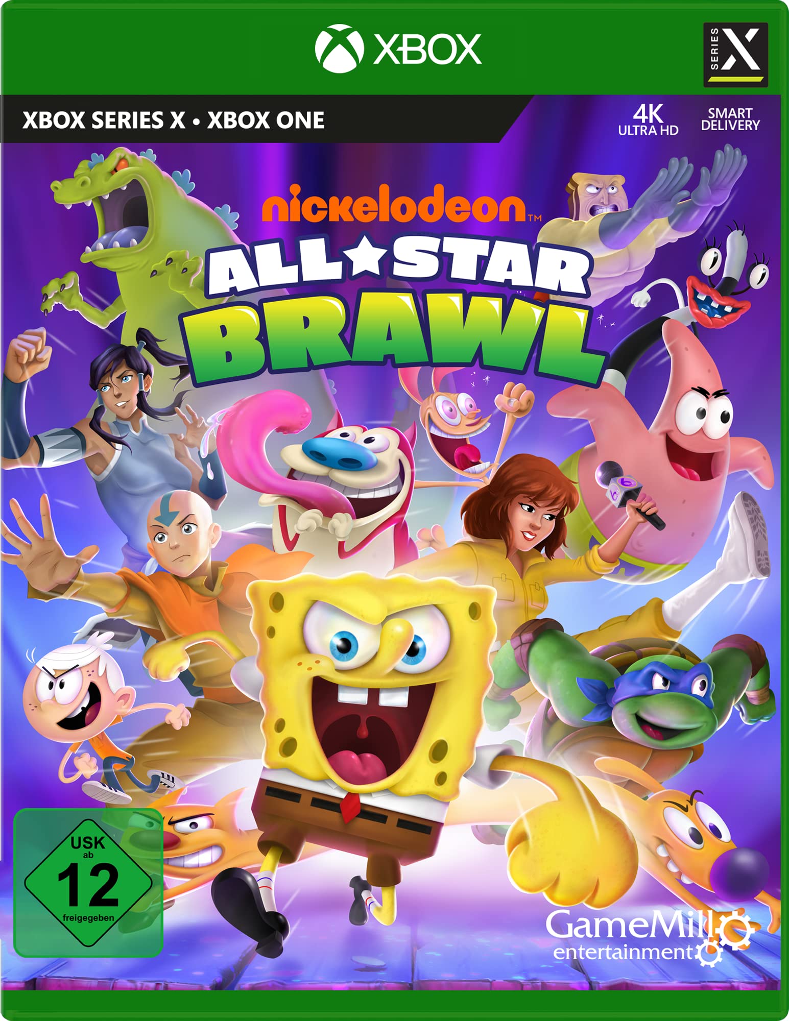 Nickelodeon All-Star Brawl (XBox 2) 北米版 Xbox Series X エックスボックス 海外版ソフト