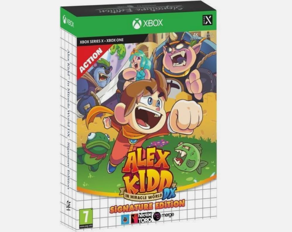 Alex Kidd In Miracle World Dx Signature Edition - For Xbox Series X 北米版 Xbox Series X エックスボックス 海外版ソフト
