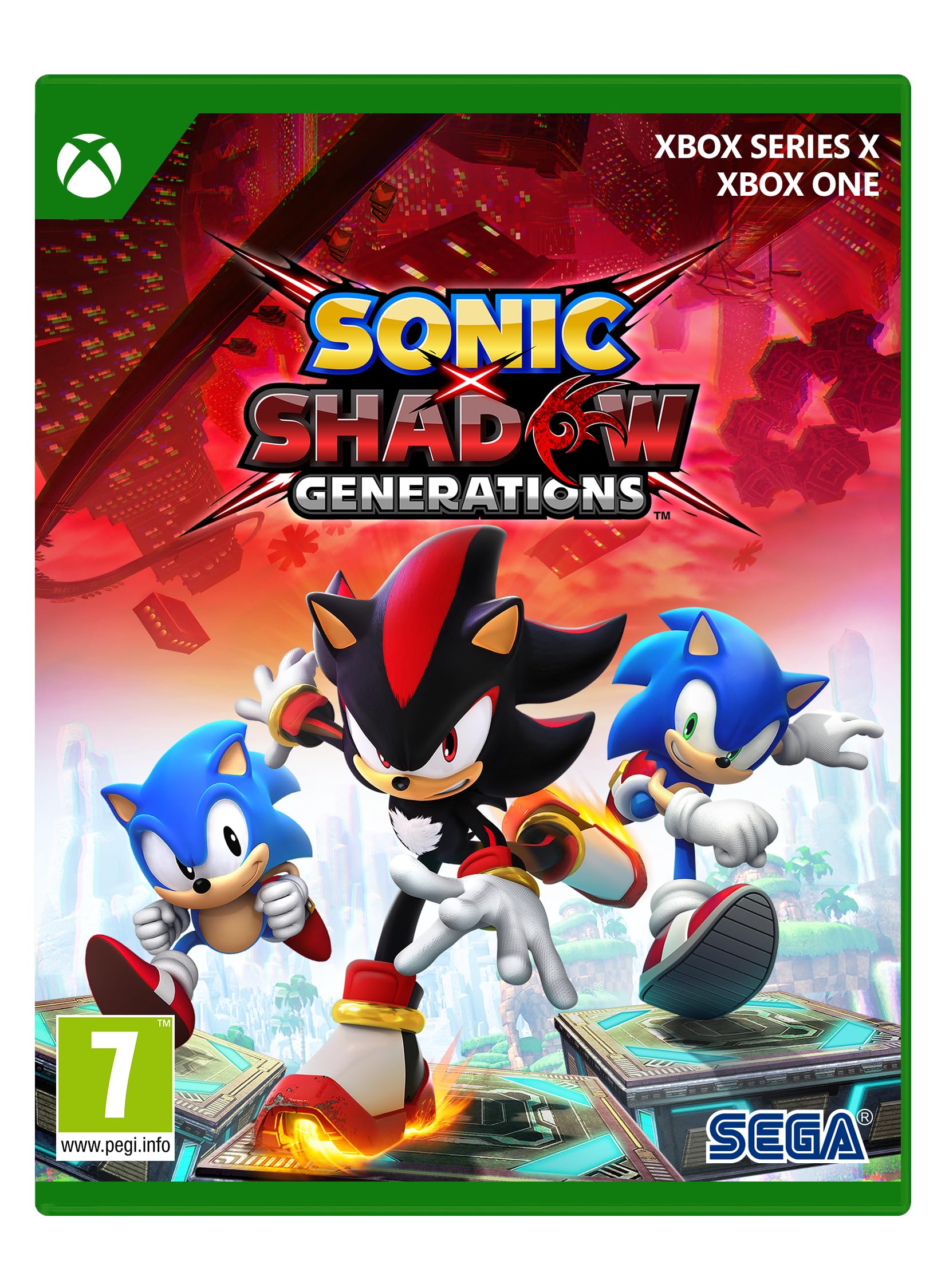 Sonic x Shadow Generations (Xbox Series X) 北米版 Xbox Series X エックスボックス 海外版ソフト