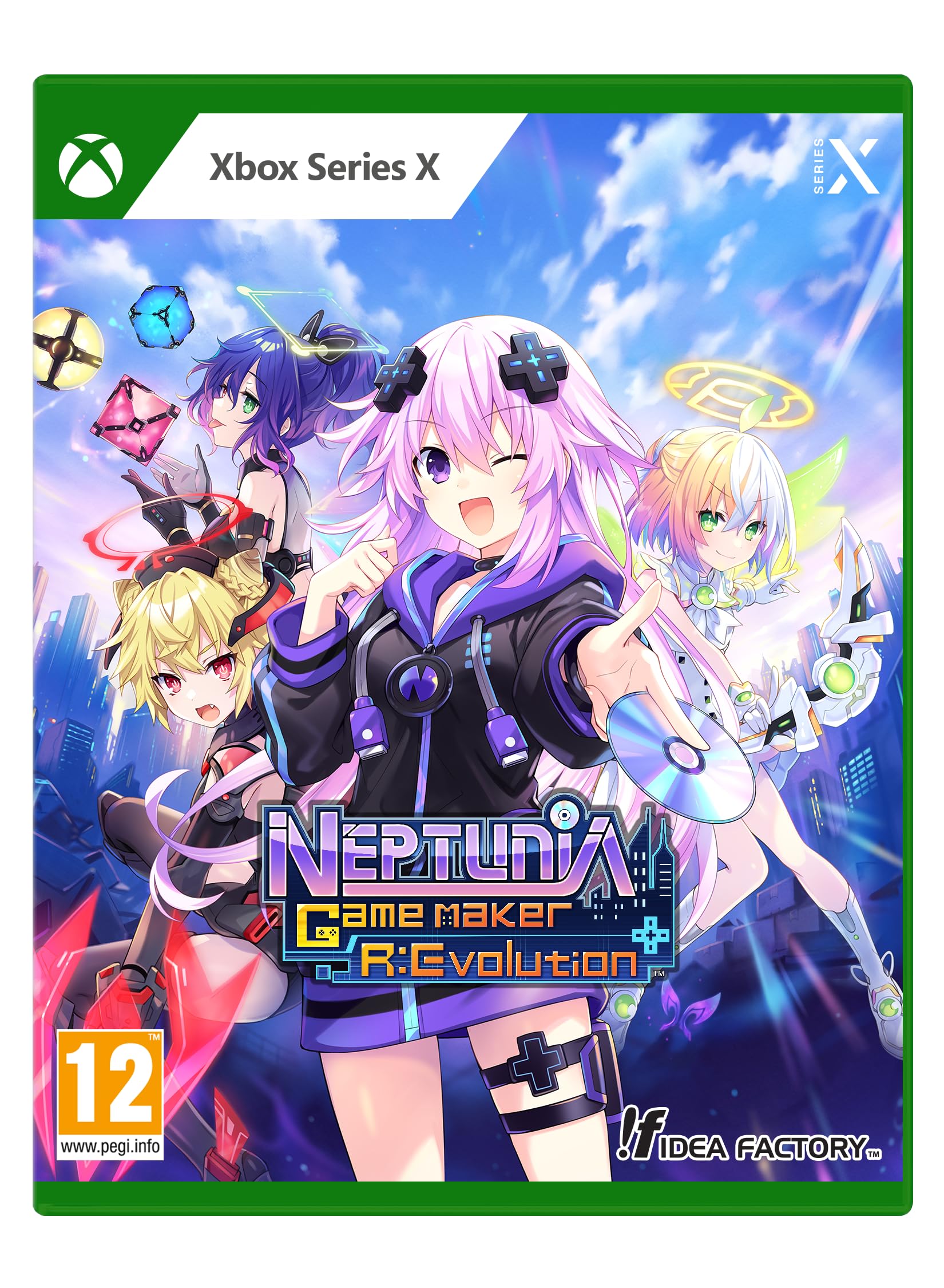 Reef Entertainment Neptunia Game Maker D:Evolution (Xbox Series X) 北米版 Xbox Series X エックスボックス 海外版ソフト