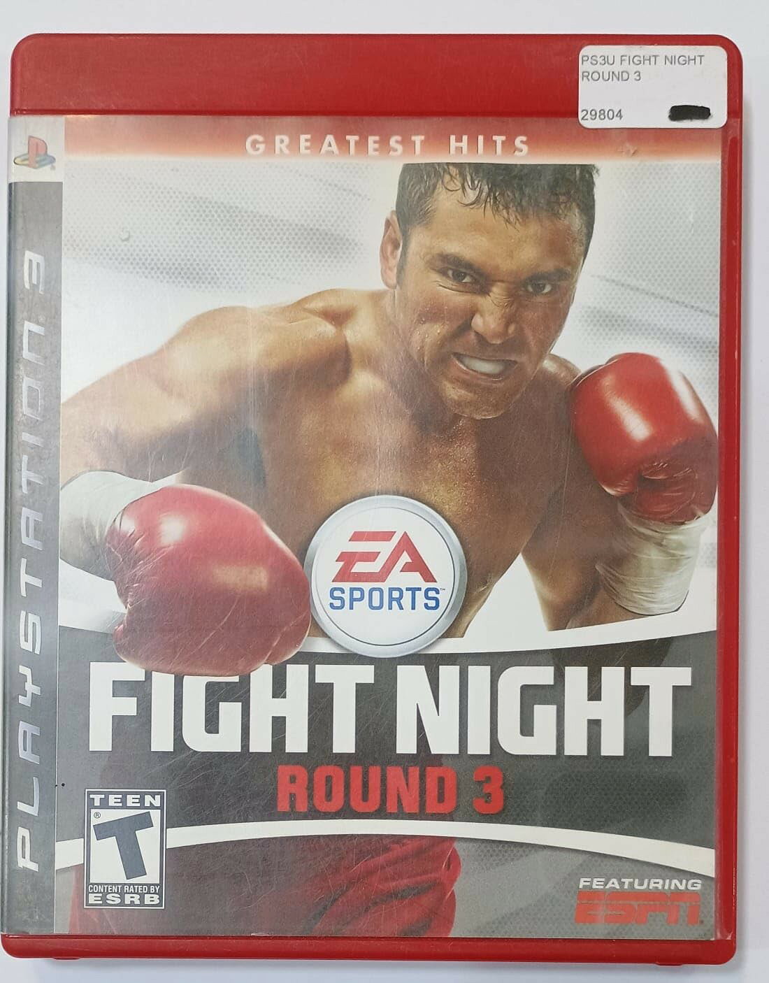 PRODUCT DETAILS 【商品情報】・商品名：Fight Night Round 3 - Playstation 3・対応機種：PlayStation 3（PS3）・仕様：北米版（NTSC-U/C）・言語：英語【コンディション】・海外直輸入品です。・パッケージに輸送によるスレ・小傷がある場合があります。 ■ 北米版ゲームについてのご注意（必ずお読みください） 【北米版 ゲームについてのご注意】こちらの商品は、北米版（海外仕様）のゲームソフトです。・PS3のゲームディスクはリージョンフリーのため、日本国内のPS3本体でもプレイいただけます。・ゲーム内の表示および音声は英語です。日本語には対応しておりません。・追加コンテンツ（DLC）やオンライン機能のご利用には、北米（海外）アカウントが必要となる場合があります。・一部のタイトルでは、お手持ちの本体・環境により正常に動作しない場合があります。・海外版であることを理由とした返品・交換はお受けできません。 ■ ご注意 ・掲載画像は実物に近い色味になるよう調整しておりますが、ご利用の環境により差異が生じる場合があります。・複数店舗で在庫を共有しているため、ご注文後に在庫切れとなる場合がございます。・海外倉庫からのお取り寄せのため、発送までに数日〜2〜3週間程度かかる場合があります。 ■ 納期についてお届けの目安を必ずご確認ください。 ご注意 海外からの輸入品となります。海外輸送のため、外箱に軽微なスレ等がある場合がございますが、商品本体には影響ございません。 ※在庫状況は仕入先の在庫情報をもとに出来る限り正確に表示しておりますが、取寄せ商品のため、タイミングによりご注文後に欠品・キャンセルとなる場合がございます。