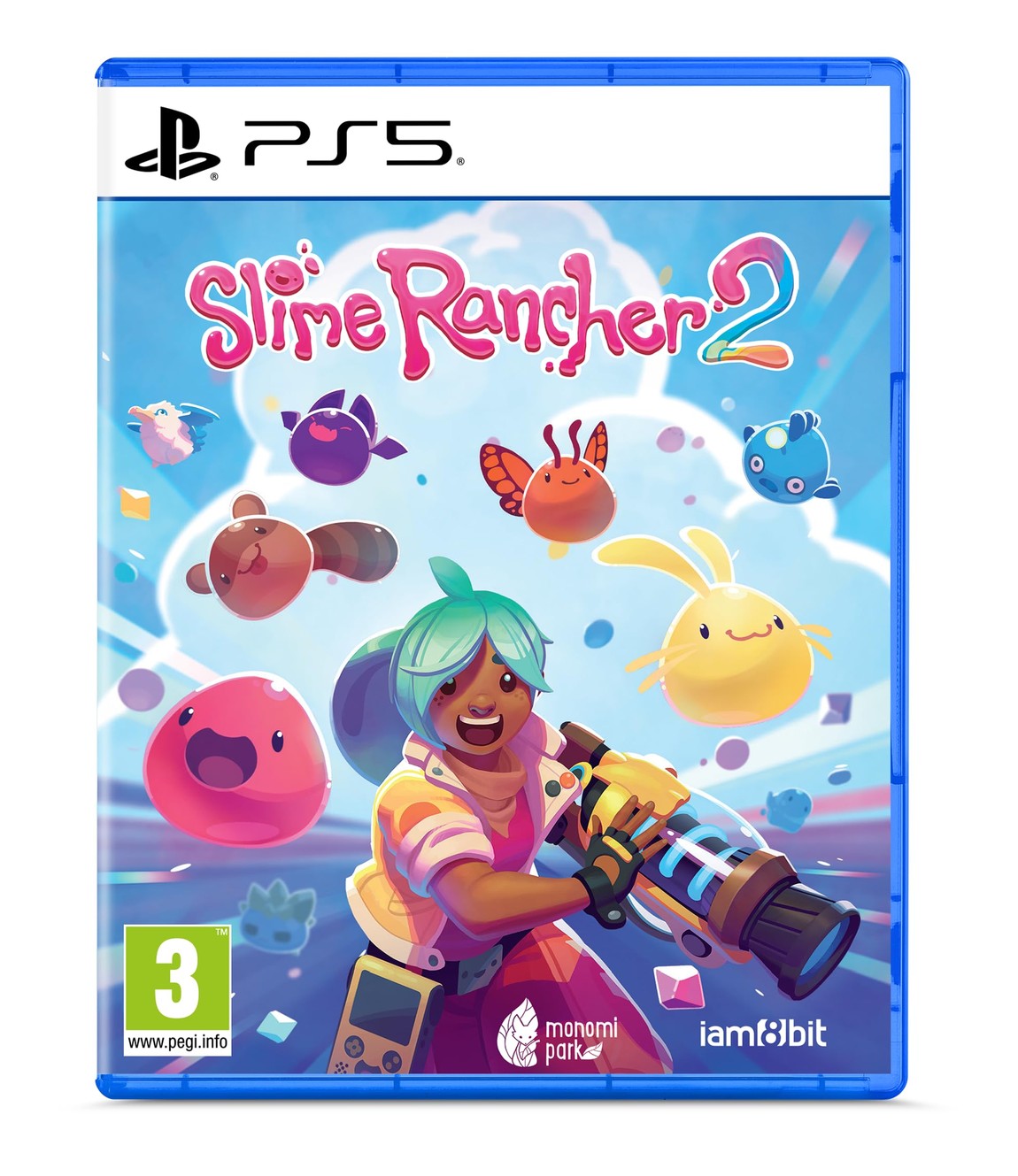 PRODUCT DETAILS 【商品情報】・商品名：iam8bit Slime Rancher 2 - PS5・対応機種：PlayStation 5（PS5）・仕様：北米版・言語：英語【コンディション】・海外直輸入品です。・パッケージに輸送によるスレ・小傷がある場合があります。 ■ 北米版ゲームについてのご注意（必ずお読みください） 【北米版 ゲームについてのご注意】こちらの商品は、北米版（海外仕様）のゲームソフトです。・PS5のゲームディスクはリージョンフリーのため、日本国内のPS5本体でもプレイいただけます。・ディスク版のため、ディスクドライブ非搭載のPS5 Digital Editionではご利用いただけません。・ゲーム内の表示および音声は英語です。日本語には対応しておりません。・追加コンテンツ（DLC）やオンライン機能のご利用には、北米（海外）アカウントが必要となる場合があります。・一部のタイトルでは、お手持ちの本体・環境により正常に動作しない場合があります。・海外版であることを理由とした返品・交換はお受けできません。 ■ ご注意 ・掲載画像は実物に近い色味になるよう調整しておりますが、ご利用の環境により差異が生じる場合があります。・複数店舗で在庫を共有しているため、ご注文後に在庫切れとなる場合がございます。・海外倉庫からのお取り寄せのため、発送までに数日〜2〜3週間程度かかる場合があります。 ■ 納期についてお届けの目安を必ずご確認ください。 ご注意 海外からの輸入品となります。海外輸送のため、外箱に軽微なスレ等がある場合がございますが、商品本体には影響ございません。 ※在庫状況は仕入先の在庫情報をもとに出来る限り正確に表示しておりますが、取寄せ商品のため、タイミングによりご注文後に欠品・キャンセルとなる場合がございます。