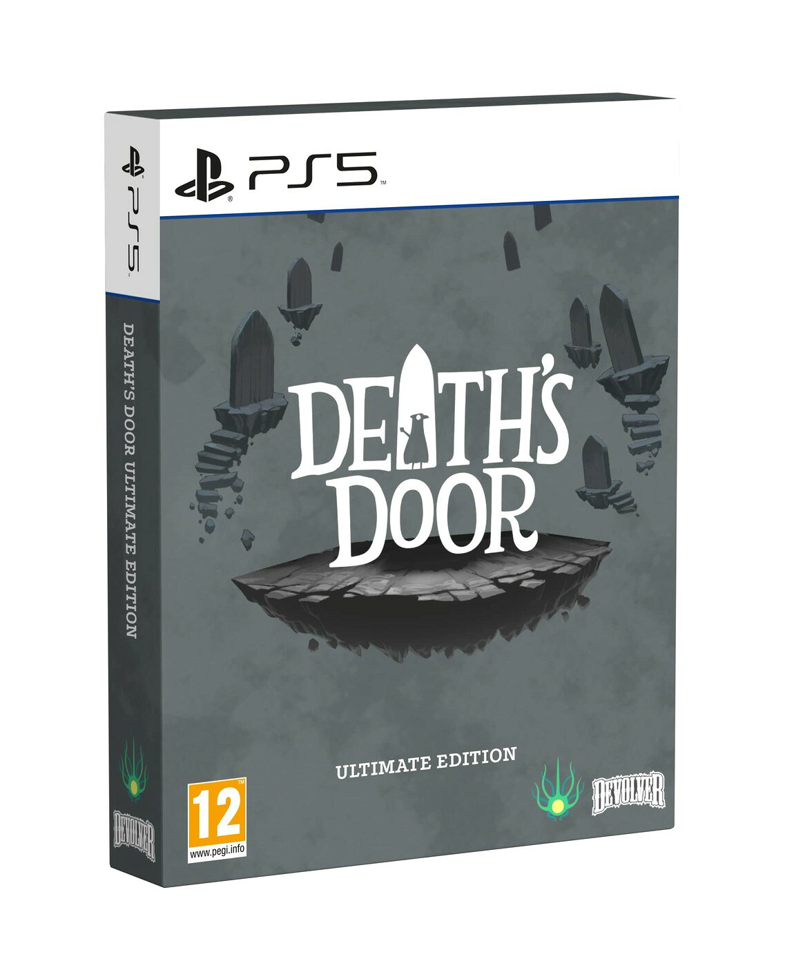 PRODUCT DETAILS 【商品情報】・商品名：Death's Door [Ultimate Edition]・対応機種：PlayStation 5（PS5）・仕様：北米版・言語：英語【コンディション】・海外直輸入品です。・パッケージに輸送によるスレ・小傷がある場合があります。 ■ 北米版ゲームについてのご注意（必ずお読みください） 【北米版 ゲームについてのご注意】こちらの商品は、北米版（海外仕様）のゲームソフトです。・PS5のゲームディスクはリージョンフリーのため、日本国内のPS5本体でもプレイいただけます。・ディスク版のため、ディスクドライブ非搭載のPS5 Digital Editionではご利用いただけません。・ゲーム内の表示および音声は英語です。日本語には対応しておりません。・追加コンテンツ（DLC）やオンライン機能のご利用には、北米（海外）アカウントが必要となる場合があります。・一部のタイトルでは、お手持ちの本体・環境により正常に動作しない場合があります。・海外版であることを理由とした返品・交換はお受けできません。 ■ ご注意 ・掲載画像は実物に近い色味になるよう調整しておりますが、ご利用の環境により差異が生じる場合があります。・複数店舗で在庫を共有しているため、ご注文後に在庫切れとなる場合がございます。・海外倉庫からのお取り寄せのため、発送までに数日〜2〜3週間程度かかる場合があります。 ■ 納期についてお届けの目安を必ずご確認ください。 ご注意 海外からの輸入品となります。海外輸送のため、外箱に軽微なスレ等がある場合がございますが、商品本体には影響ございません。 ※在庫状況は仕入先の在庫情報をもとに出来る限り正確に表示しておりますが、取寄せ商品のため、タイミングによりご注文後に欠品・キャンセルとなる場合がございます。