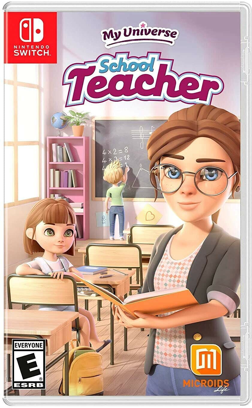 PRODUCT DETAILS 【商品情報】・商品名：My Universe: School Teacher - Nintendo Switch・対応機種：Nintendo Switch（ニンテンドースイッチ）・仕様：北米版・言語：英語【コンディション】・海外直輸入品です。・パッケージに輸送によるスレ・小傷がある場合があります。 ■ 日本国内のSwitch本体でプレイいただけます Nintendo Switchはリージョンフリーのため、北米版のゲームカードも日本国内で購入された本体でそのままプレイいただけます。 ■ 北米版ゲームについてのご注意（必ずお読みください） ・ゲーム内の表示および音声は英語です。タイトルによっては日本語に対応していない場合があります。・パッケージ・取扱説明書はすべて英語表記です。・追加コンテンツ（DLC）やオンライン機能のご利用には、北米（海外）のニンテンドーアカウントが必要となる場合があります。・日本国内で購入されたダウンロード版・セーブデータとの互換については保証いたしかねます。・海外版であることを理由とした返品・交換はお受けできません。 ■ ご注意 ・掲載画像は実物に近い色味になるよう調整しておりますが、ご利用の環境により差異が生じる場合があります。・複数店舗で在庫を共有しているため、ご注文後に在庫切れとなる場合がございます。・海外倉庫からのお取り寄せのため、発送までに数日〜2〜3週間程度かかる場合があります。 ■ 納期についてお届けの目安を必ずご確認ください。 ご注意 海外からの輸入品となります。海外輸送のため、外箱に軽微なスレ等がある場合がございますが、商品本体には影響ございません。 ※在庫状況は仕入先の在庫情報をもとに出来る限り正確に表示しておりますが、取寄せ商品のため、タイミングによりご注文後に欠品・キャンセルとなる場合がございます。