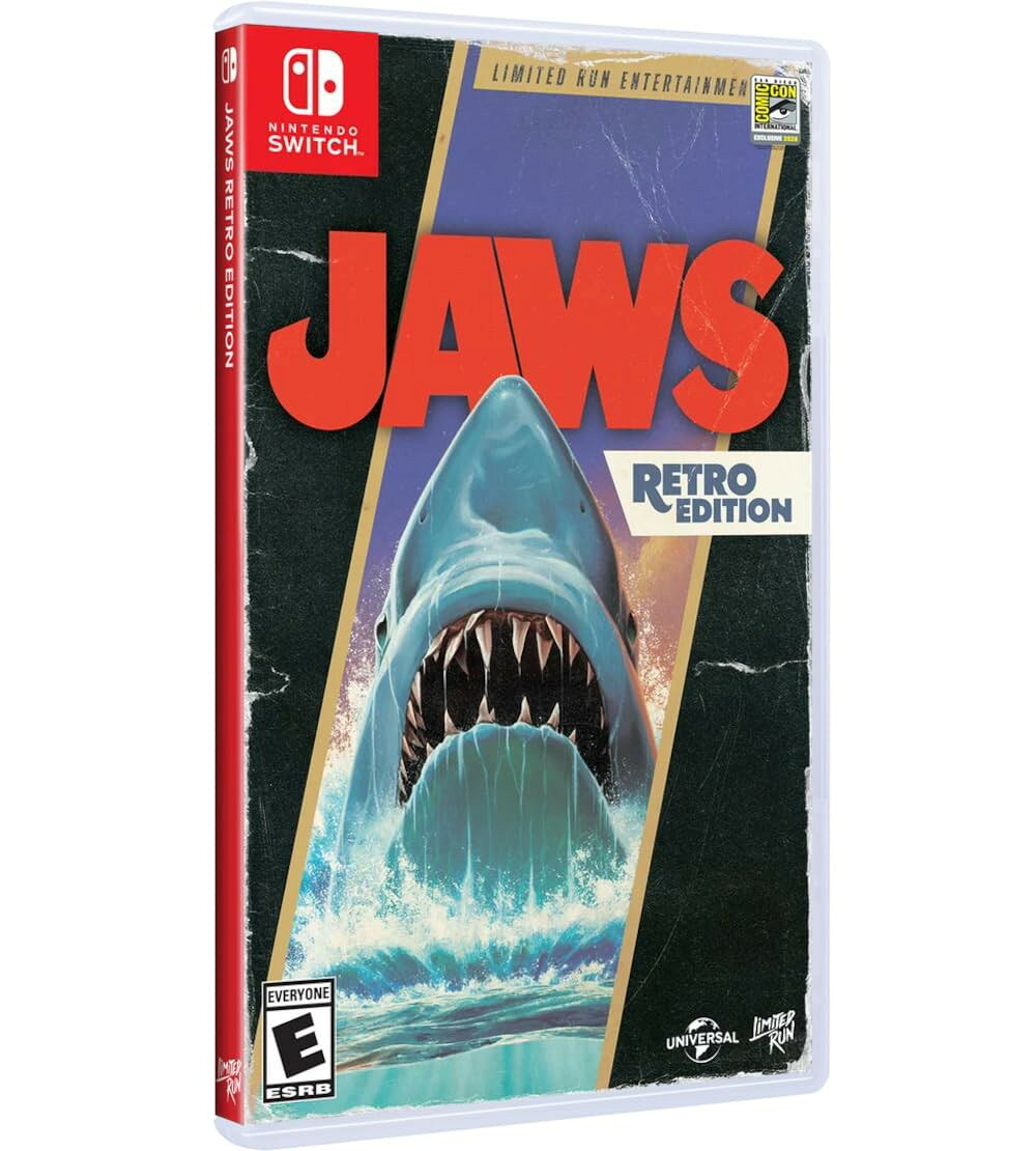 Jaws Retro Edition Event Exclusive (Limited Run Games #316) - for Nintendo Switch 北米版 Nintendo Switch ニンテンドースイッチ 海外版ソフト