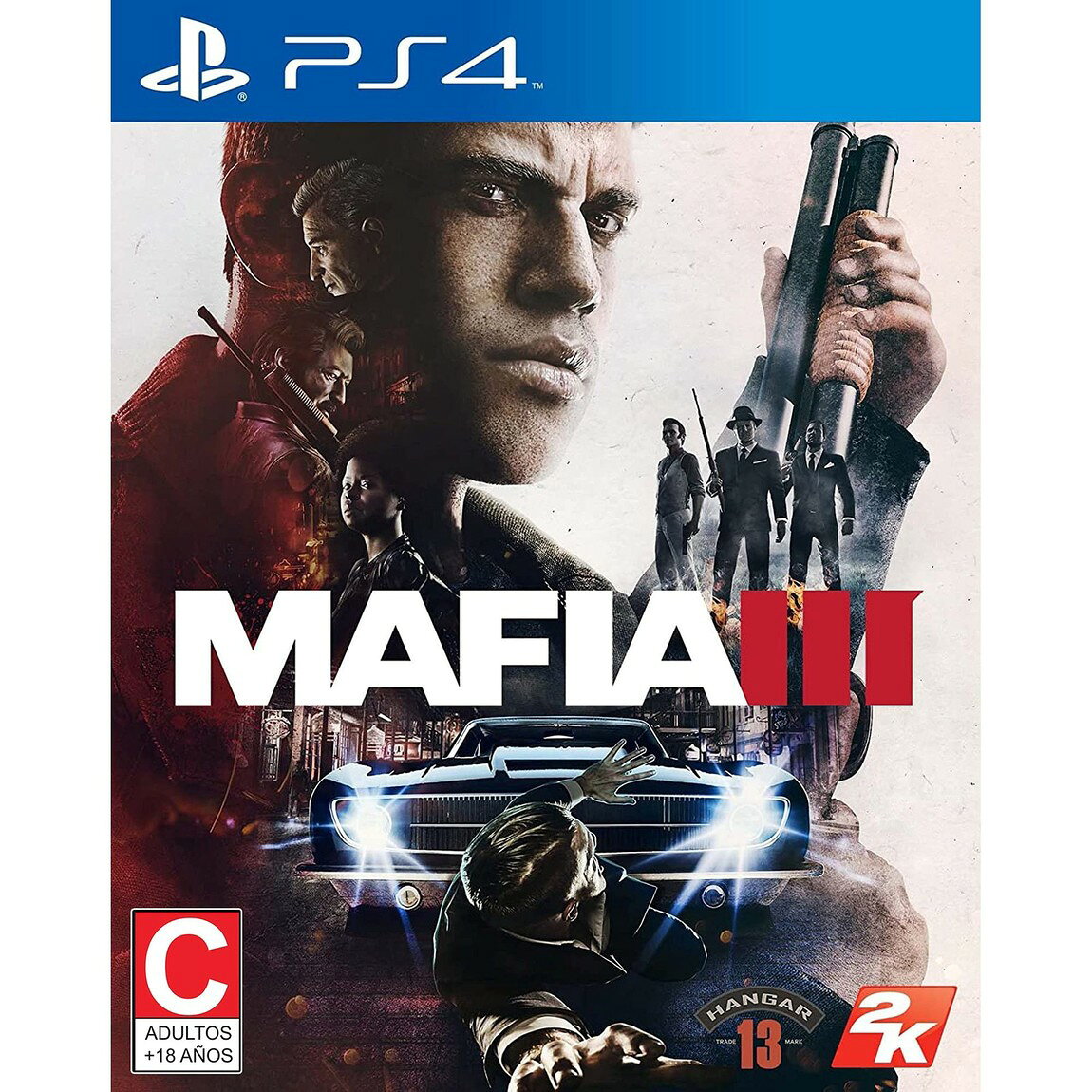 Mafia III - PlayStation 4 北米版 PS4 プレイステーション4 海外版ソフト