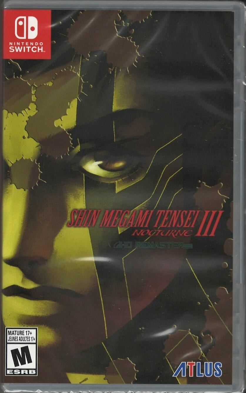 Shin Megami Tensei III: Nocturne HD Remaster - Nintendo Switch 北米版 Switch ニンテンドースイッチ 海外版ソフト