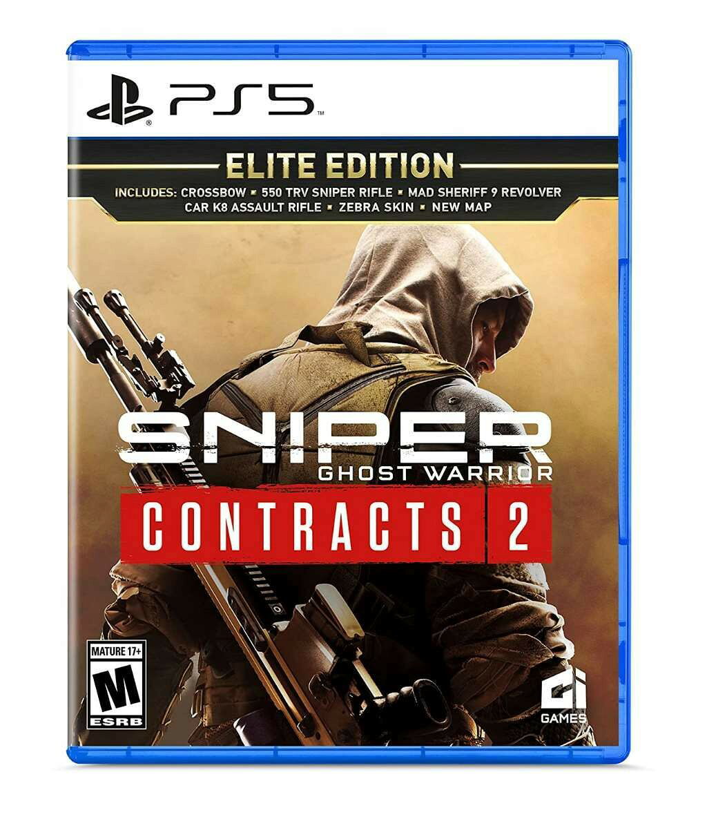 Sniper Ghost Warrior Contracts 2 PS5 (Brand New Factory Sealed US Version) PlayS 北米版 PS5 プレイステーション5 海外版ソフト