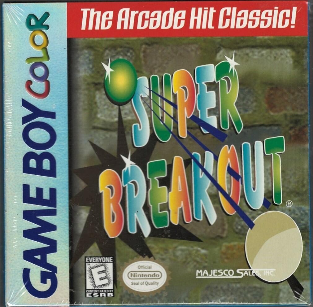 Super Breakout - Game Boy Color 北米版 GBC ゲームボーイカラー 海外版ソフト