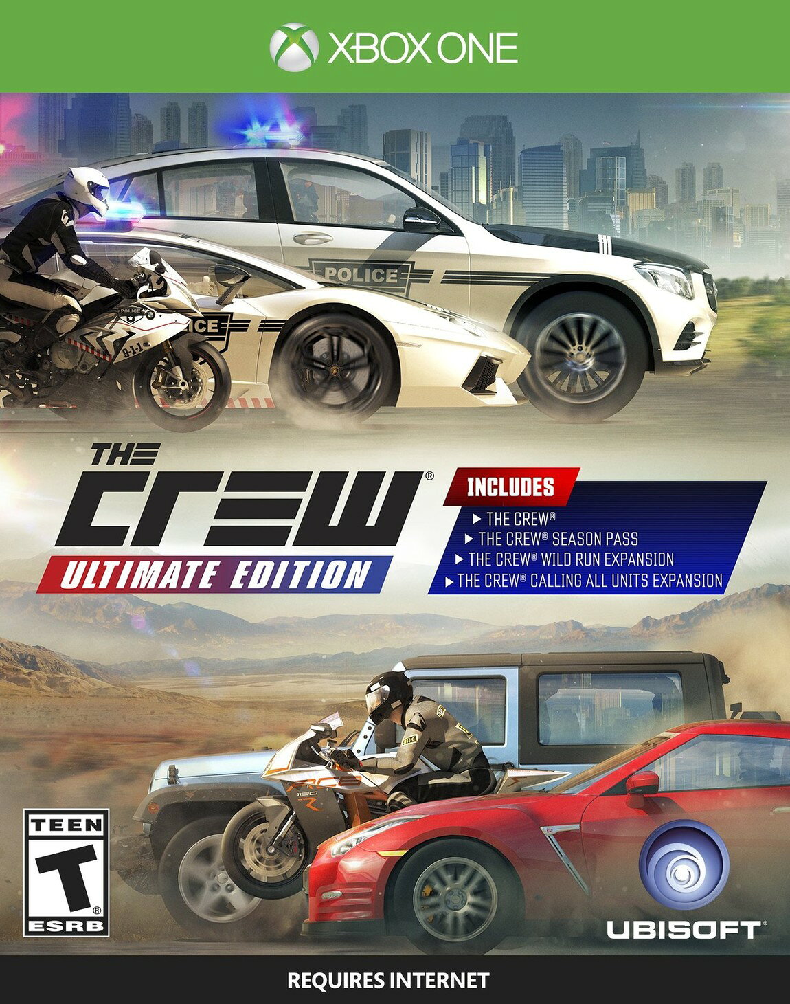 The Crew Ultimate Edition - Xbox One 北米版 Xbox One Xbox One 海外版ソフト