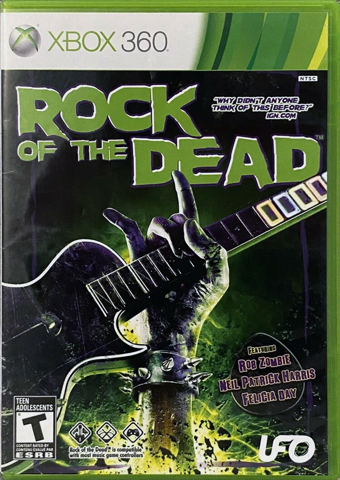 Rock of the Dead Xbox 360 (Brand New Factory Sealed US Version) Xbox 360 北米版 Xbox 360 Xbox360 海外版ソフト