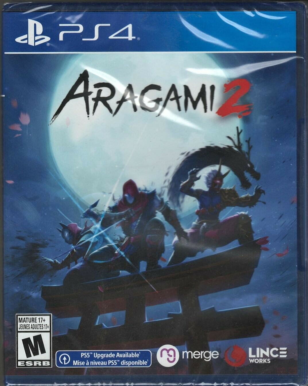 PRODUCT DETAILS 【商品情報】・商品名：Aragami 2 PS4 (Brand New Factory Sealed US Version) PlayStation 4,PlayStation 4・対応機種：プレイステーション4（PS4）・仕様：北米版（NTSC-U/C）・言語：英語【コンディション】・新品未開封の海外直輸入品です。・パッケージに輸送によるスレ・小傷がある場合があります。 ■ 北米版ゲームについてのご注意（必ずお読みください） 【北米版 ゲームについてのご注意】こちらの商品は、北米版（海外仕様）のゲームソフトです。・プレイステーション4（PS4）本体はリージョンフリーのため、日本国内の本体でもプレイいただけます。・ゲーム内の表示および音声は、基本的に英語です。日本語には対応していない場合があります。・オンライン機能・ダウンロードコンテンツ等は、アカウントの地域により利用できない場合があります。・海外版であることを理由とした返品・交換はお受けできません。 ■ ご注意 ・掲載画像は実物に近い色味になるよう調整しておりますが、ご利用の環境により差異が生じる場合があります。・複数店舗で在庫を共有しているため、ご注文後に在庫切れとなる場合がございます。・海外倉庫からのお取り寄せのため、発送までに数日〜2〜3週間程度かかる場合があります。 ■ 納期についてお届けの目安を必ずご確認ください。 ご注意 海外からの輸入品となります。海外輸送のため、外箱に軽微なスレ等がある場合がございますが、商品本体には影響ございません。 ※在庫状況は仕入先の在庫情報をもとに出来る限り正確に表示しておりますが、取寄せ商品のため、タイミングによりご注文後に欠品・キャンセルとなる場合がございます。